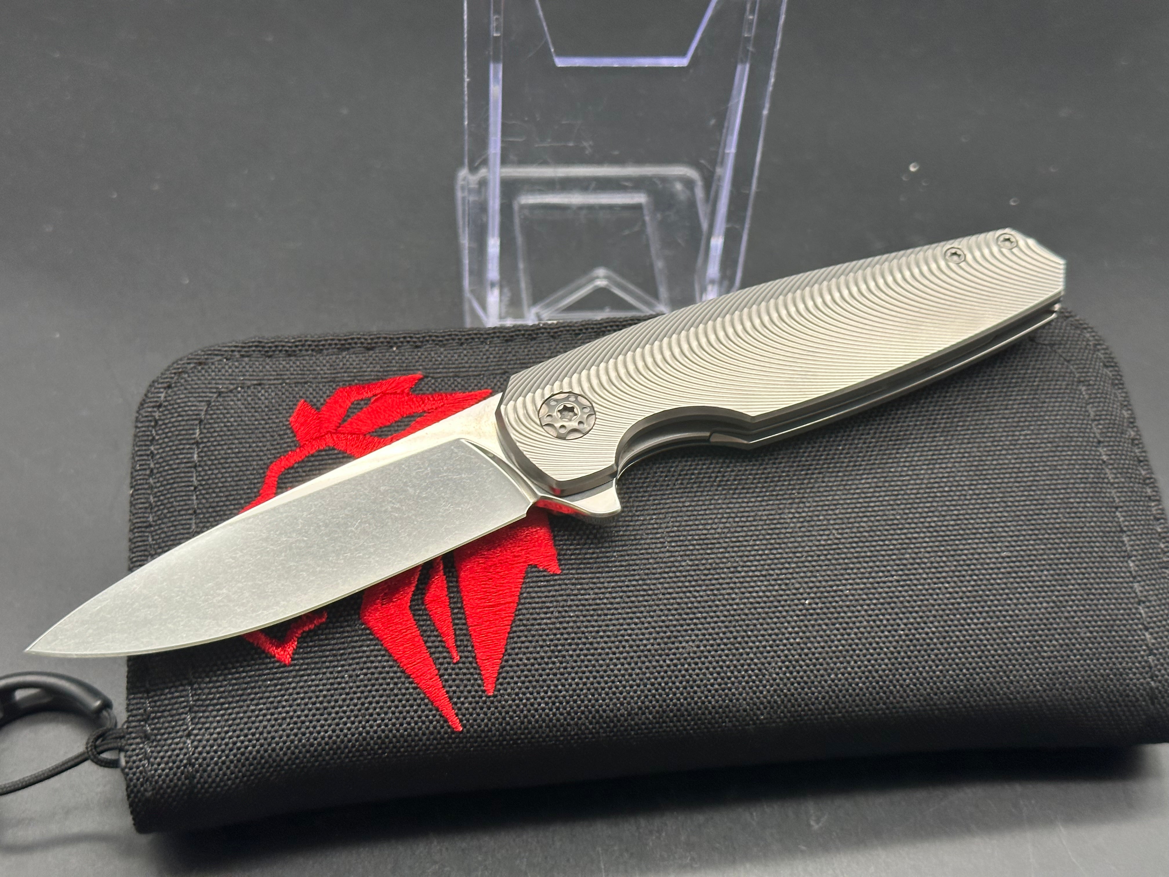 Holt Bladeworks Morpheus #582 - Premium Titanium Folding Knife for EDC, Outdoor & Tactical Use | Perfect for Camping, Hiking & Survival Gear