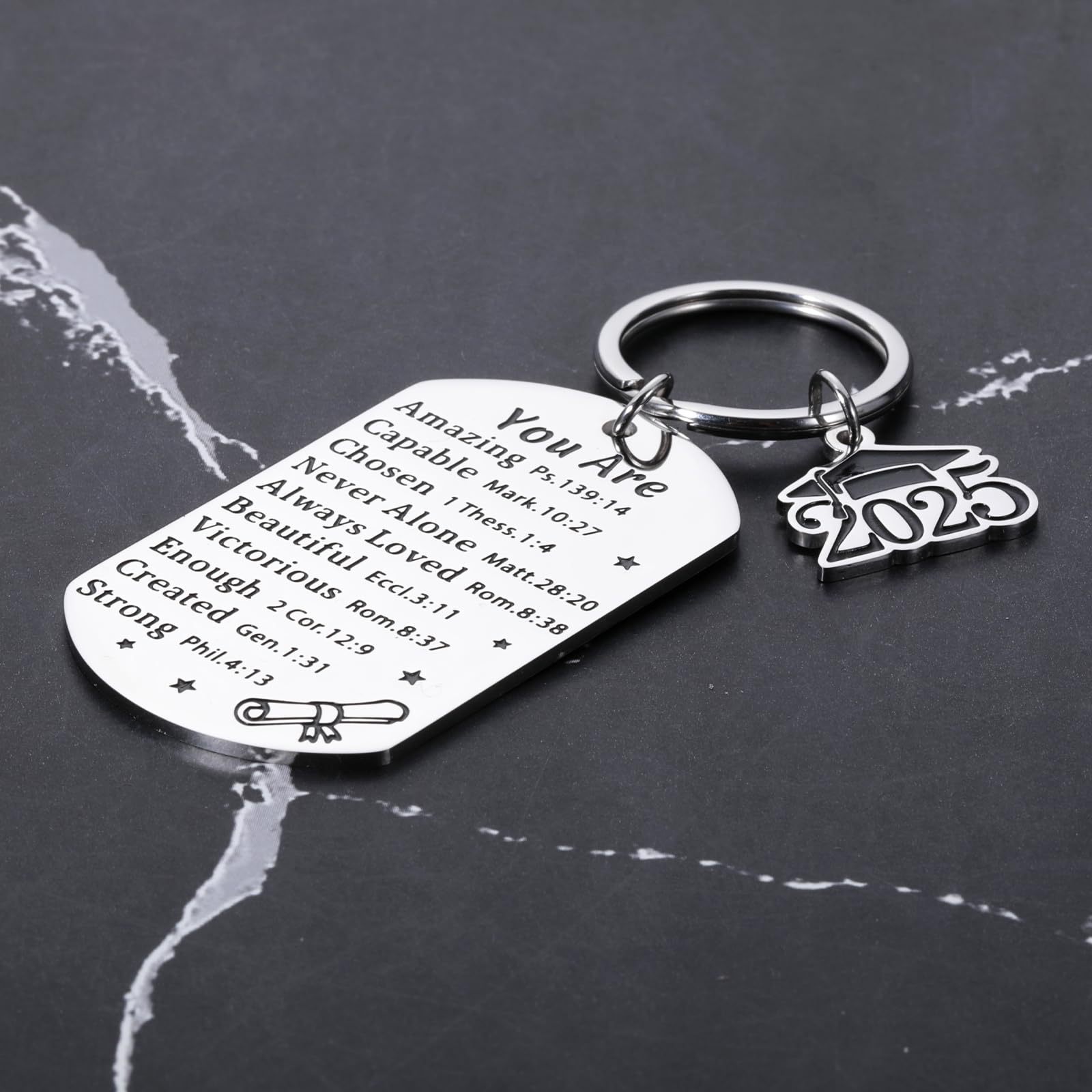 2025 Graduation Gifts for Her & Him - Christian Inspirational Gifts for High School & College Graduates - Perfect for Students, Sons, Daughters & Seniors - Great as Stocking Stuffers & Commencement Presents