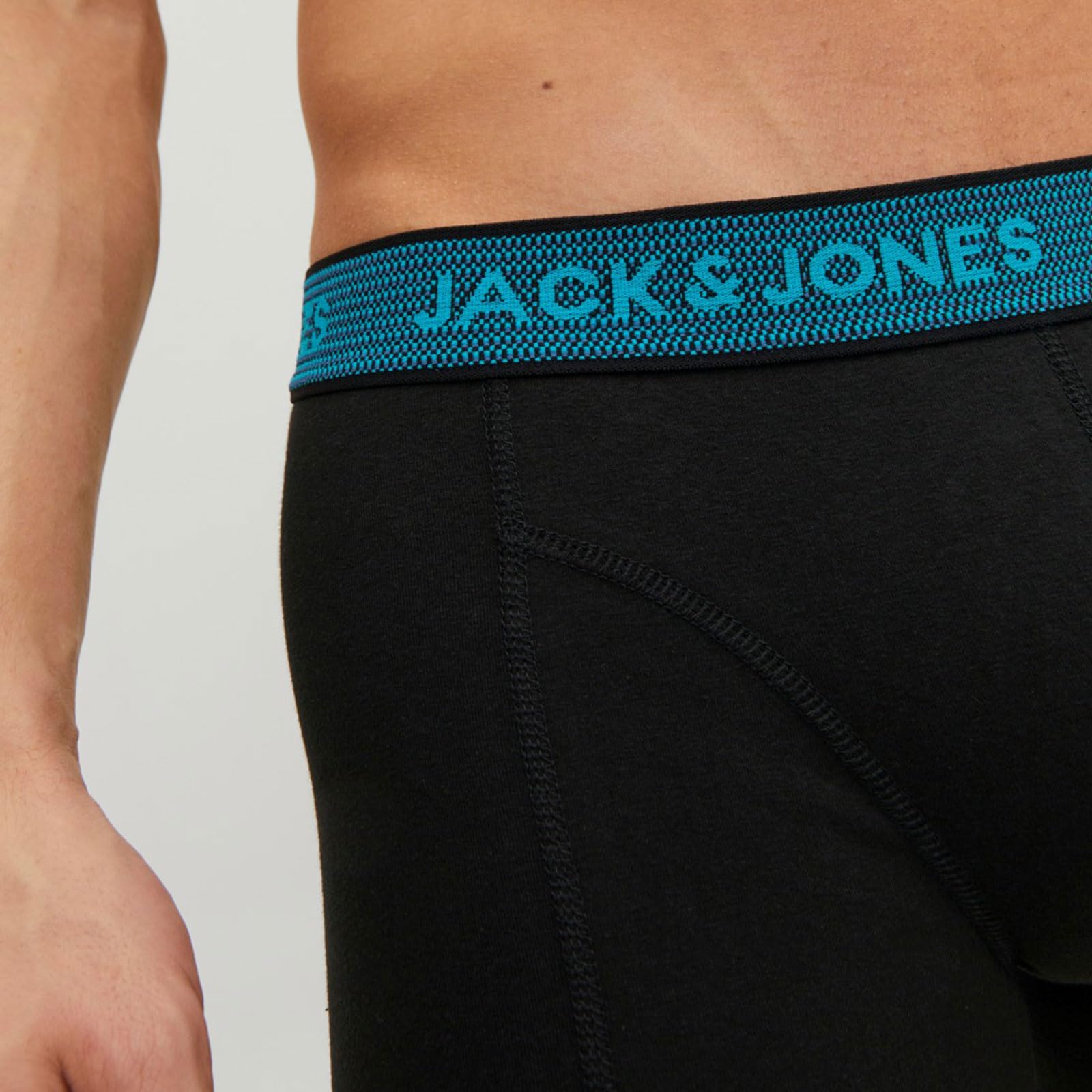 JACK & JONES Men's 3-Pack Casual Shorts - Comfortable Summer Short Pants for Gym, Beach, and Everyday Wear