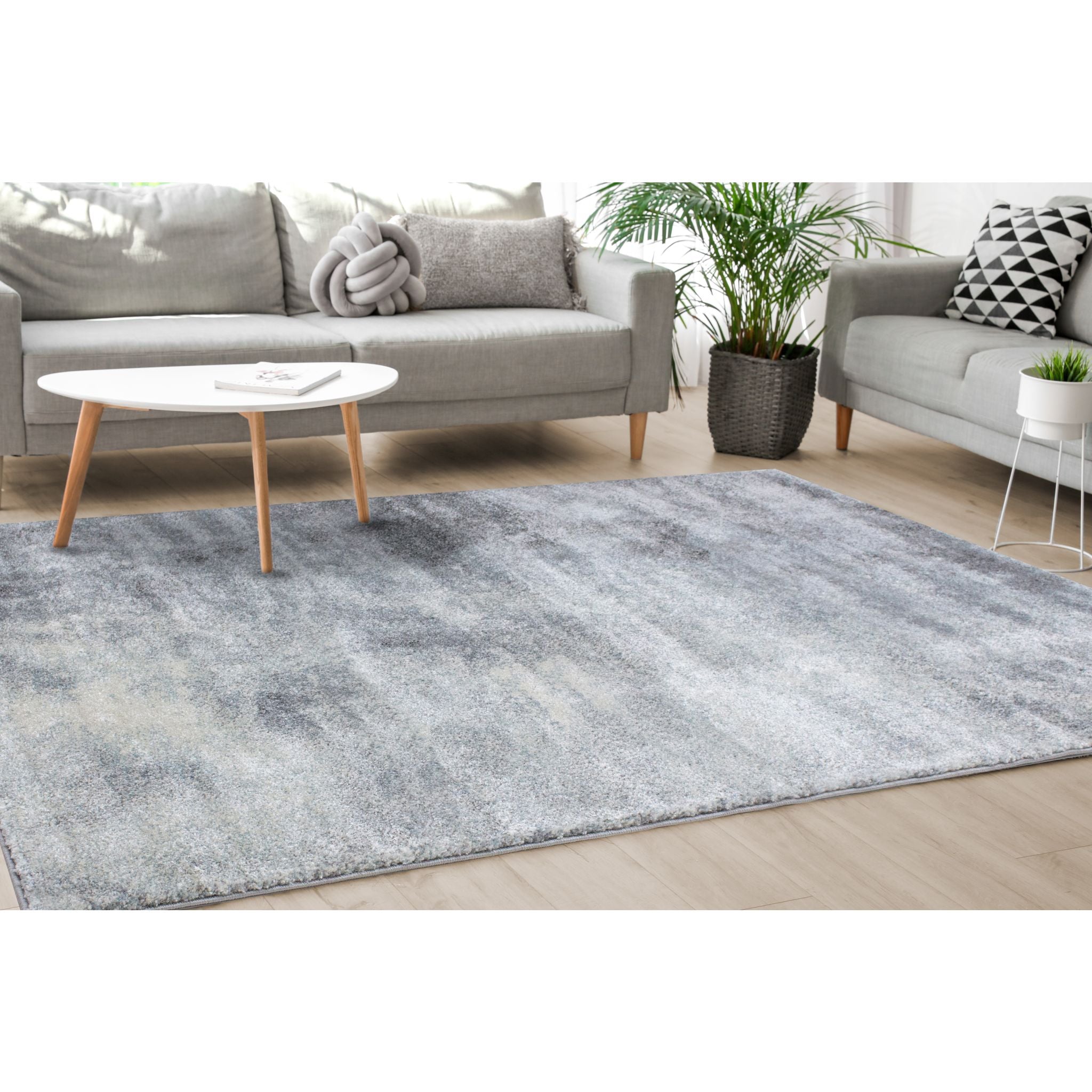Breeze Area Rug 6'x9' - Soft Modern Boho Chic Living Room Carpet - Perfect for Bedroom, Nursery & Home Decor