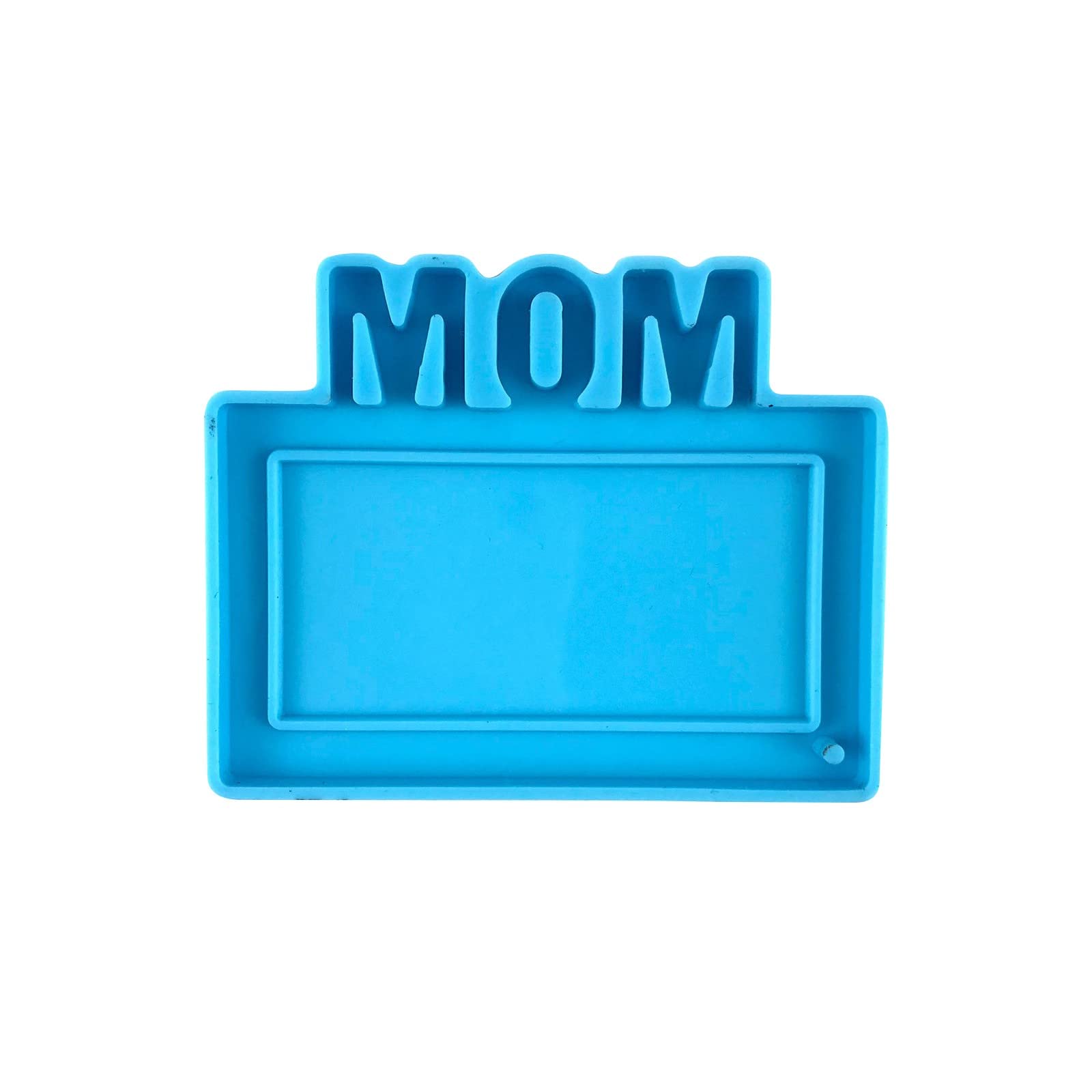 DIY Silicone Resin Molds for Picture Frames, Keychains & Ornaments - Creative Handmade Craft Gifts for Mom - Perfect for Desktop Decor, Jewelry Making & Personalized DIY Projects (Size D, One Size)
