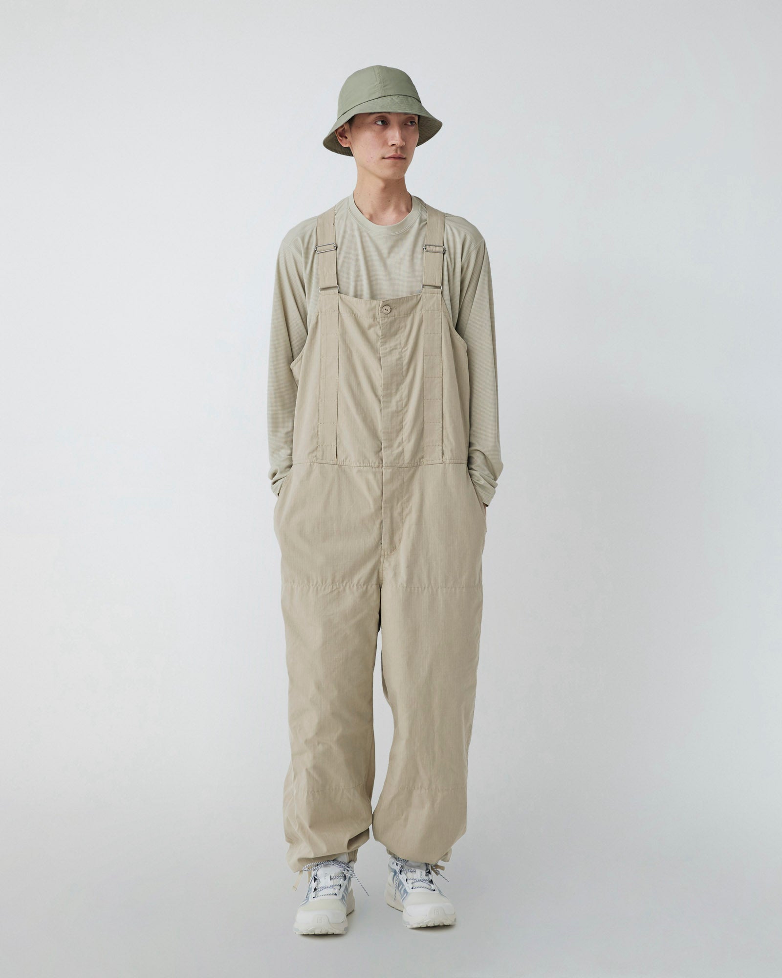 Takibi Light Ripstop Overalls - Durable Water-Resistant Workwear for Outdoor Adventures, Hiking & Camping