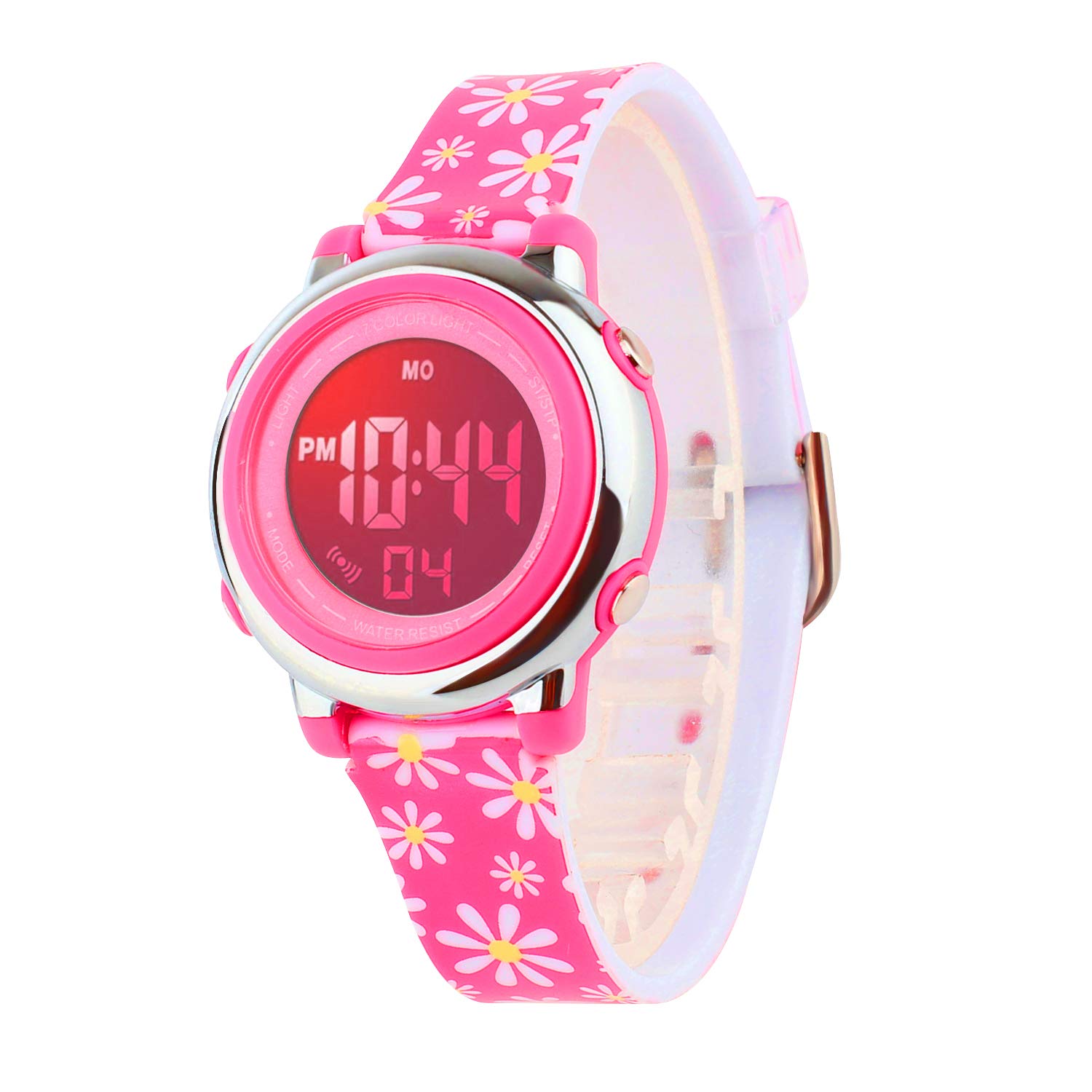 **Waterproof Digital Sports Watch for Kids - LED Display with Alarm, Durable Wristwatch for Boys & Girls - Perfect for School, Swimming & Outdoor Activities**