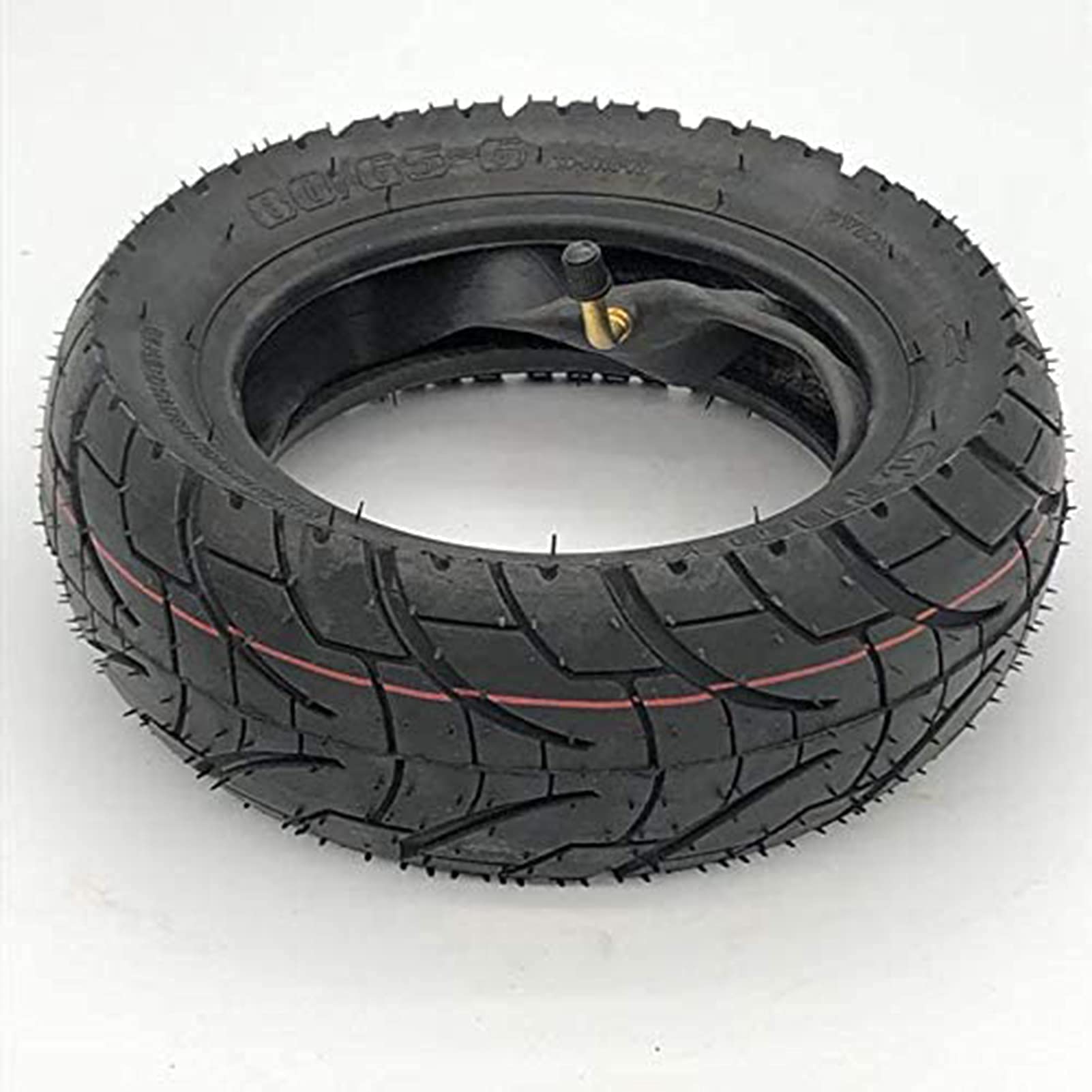 10 Inch 80/65-6 Pneumatic Tires for Electric Scooter & E-Bike - 10X3.0-6 Road Tires with Inner Tubes - Replacement Parts for Commuting, Off-Road & Urban Riding
