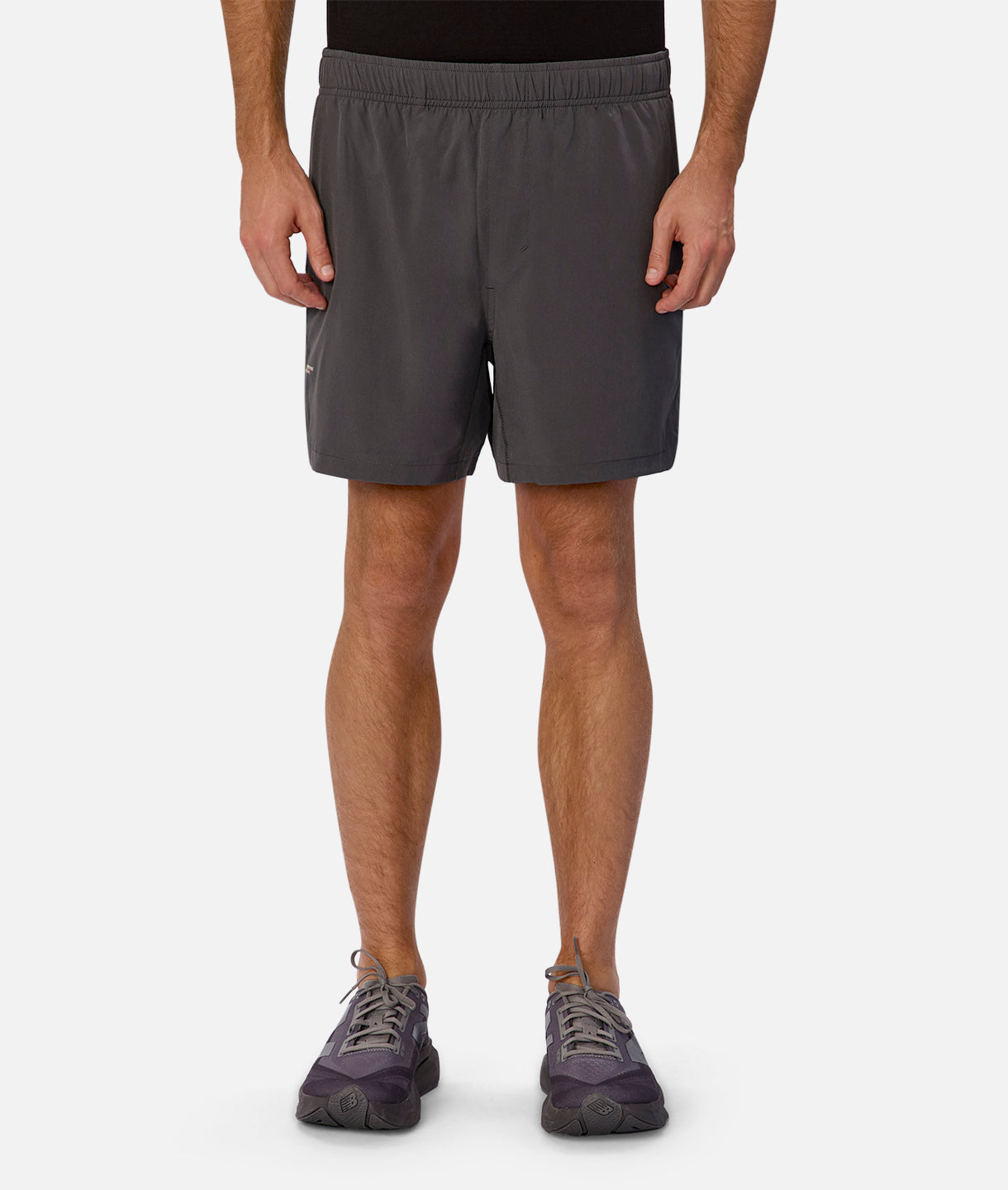 **Linford Men's Running Shorts - Lightweight, Breathable & Quick-Dry - Charcoal Grey - Perfect for Jogging, Gym & Outdoor Activities**