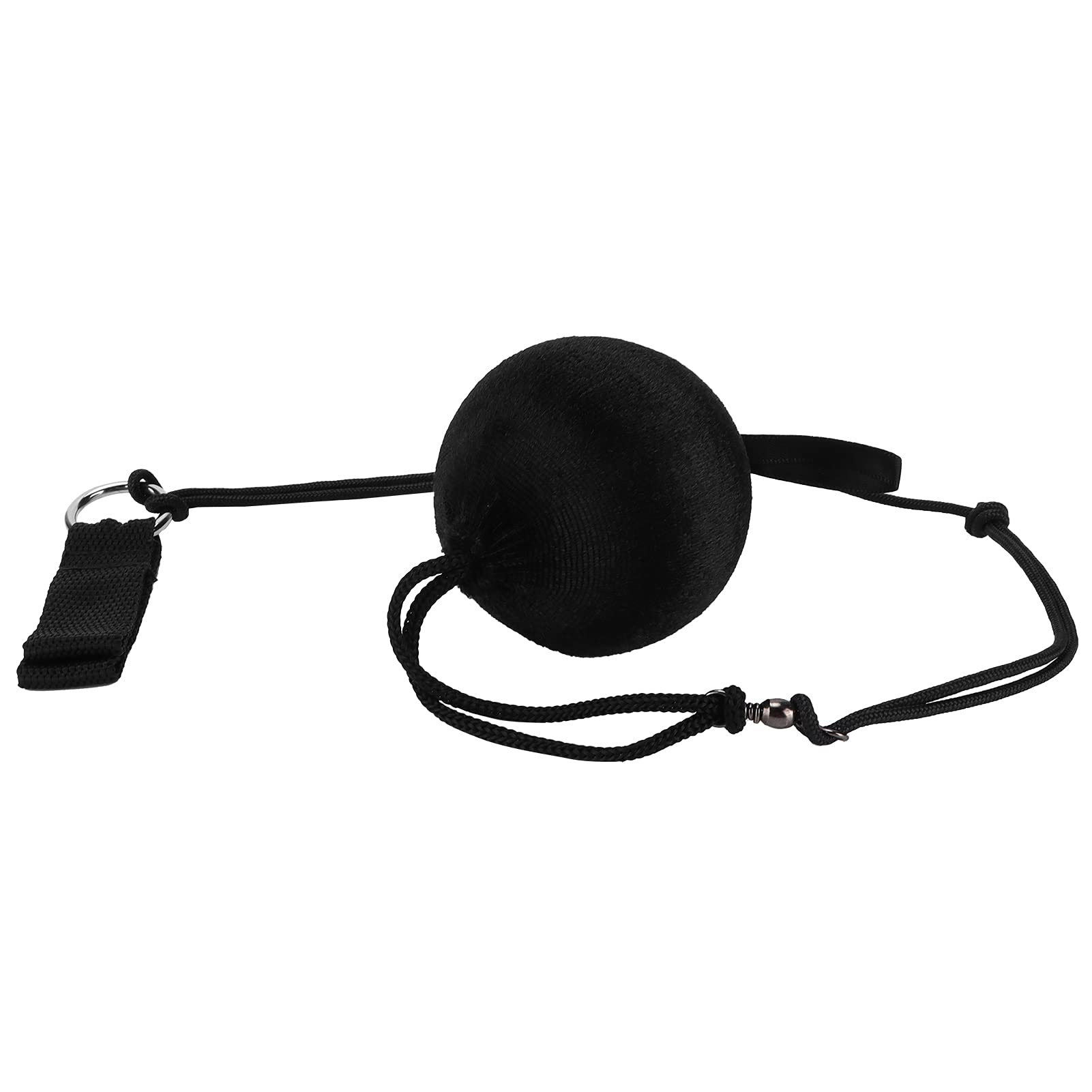 Yuecoom Adjustable Black Poi Chain Balls for Polynesian Dance Training & Performance - Soft Dance Balls for Fire Spinning, Flow Arts, and Hula Hoop Practice