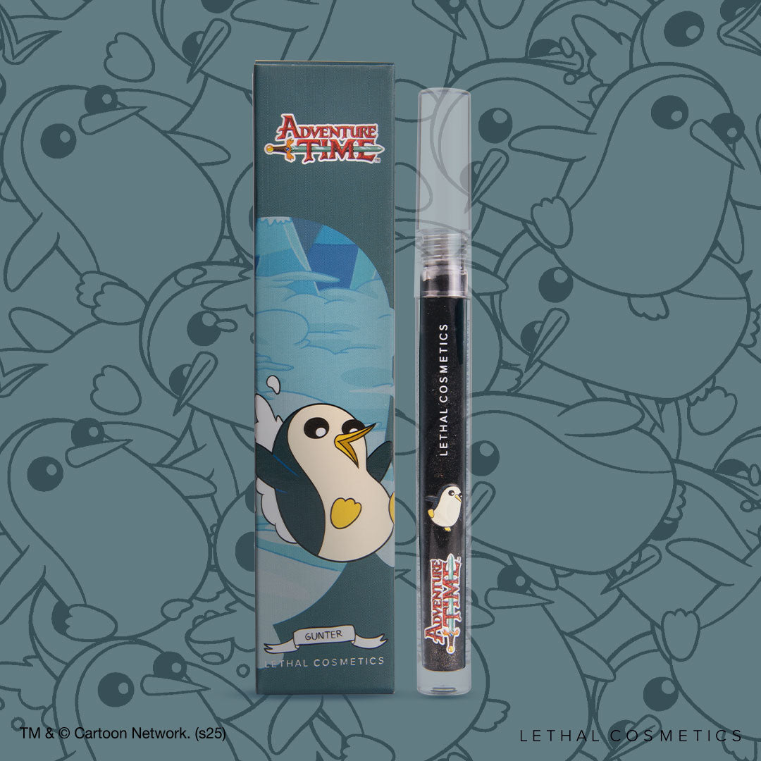 Adventure Time Liquid Eyeliner - Waterproof Smudge-Proof Long Lasting Eye Liner Pen for Precise Winged Liner - Perfect for Party, Cosplay & Everyday Makeup Looks