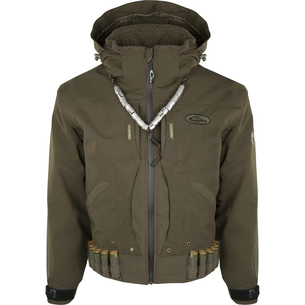 Drake Guardian Elite Flooded Timber Jacket - Waterproof Hunting Jacket for Men - Camo Outdoor Gear for Duck Hunting & Waterfowl - Ideal for Wetland Adventures & Cold Weather Protection