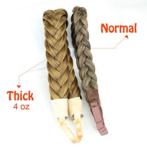 Two Strand Braided Headband for Women - Stylish Hair Accessory for Workouts, Yoga, and Everyday Wear
