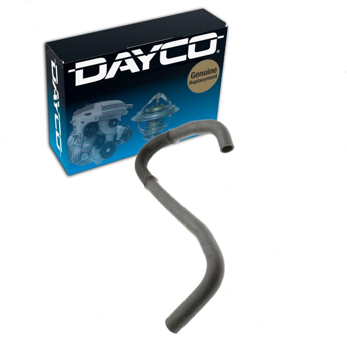 Dayco 72377 Curved Radiator Hose - Premium Replacement Coolant Hose for Cars & Trucks - Perfect for Engine Cooling System Maintenance & Repair