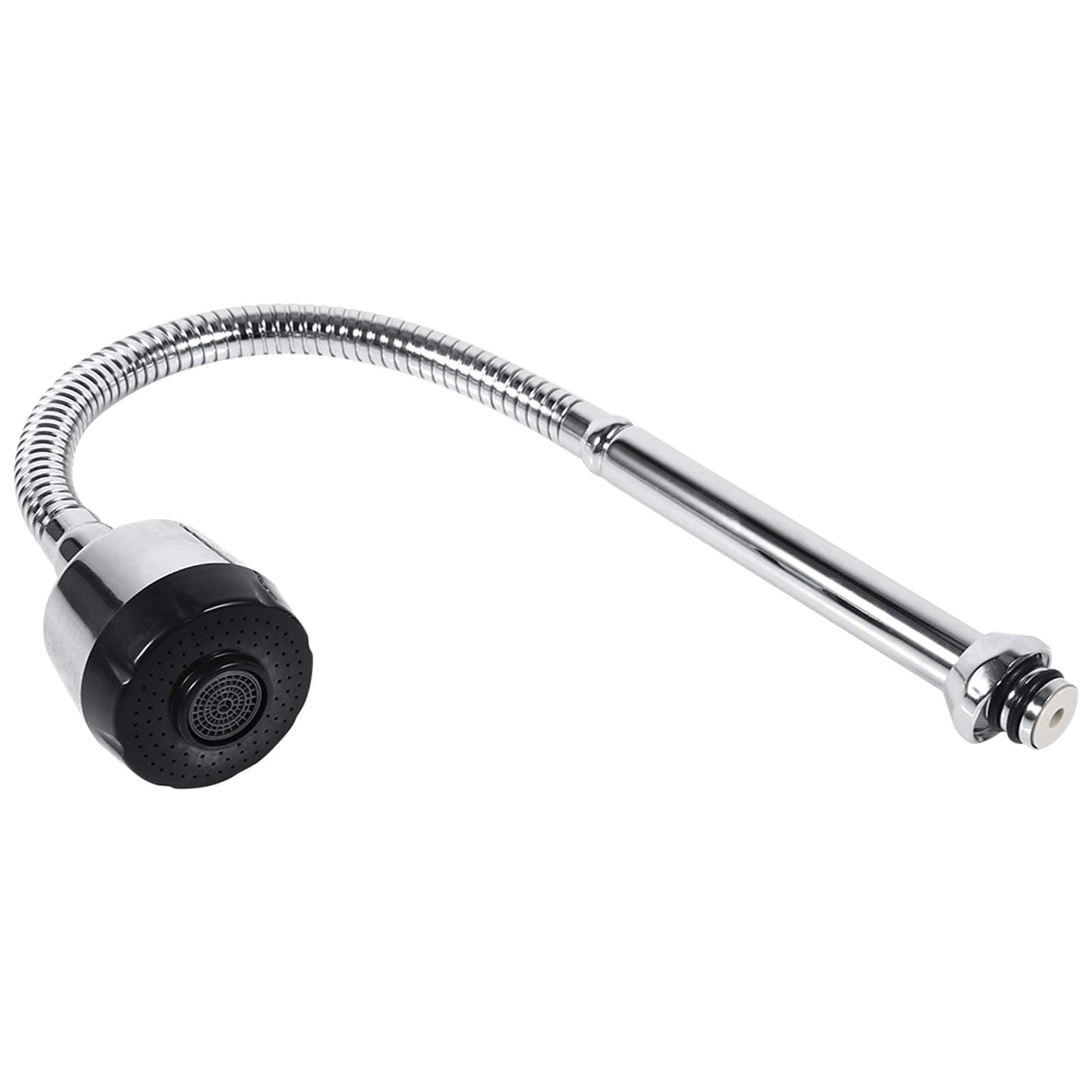 Universal Faucet Spout Replacement with Hose Threads, Kitchen Sink Sprayer Swivel Spout, Durable Tap Pipe Fittings for Single & Double Bowl Sinks - Perfect for Home & Commercial Kitchens
