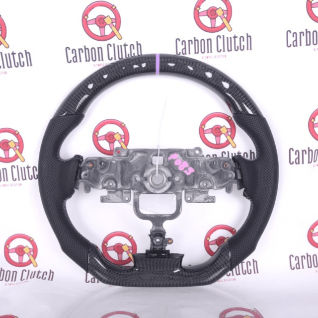 Custom Carbon Fiber Steering Wheel for Mazda RX-8 (2003-2012) - Lightweight Racing Style Upgrade for Enhanced Grip & Performance - Perfect for Track Days & Street Driving