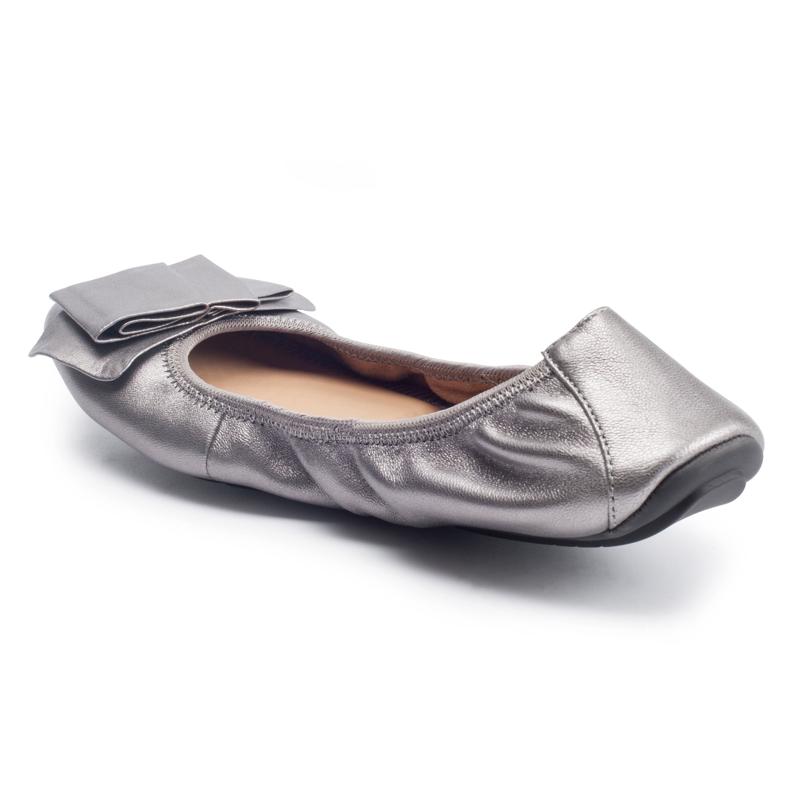 Lilyana 2.0 Genuine Leather Ballet Flats for Women - Comfortable Slip-On Shoes for Work, Travel & Everyday Wear