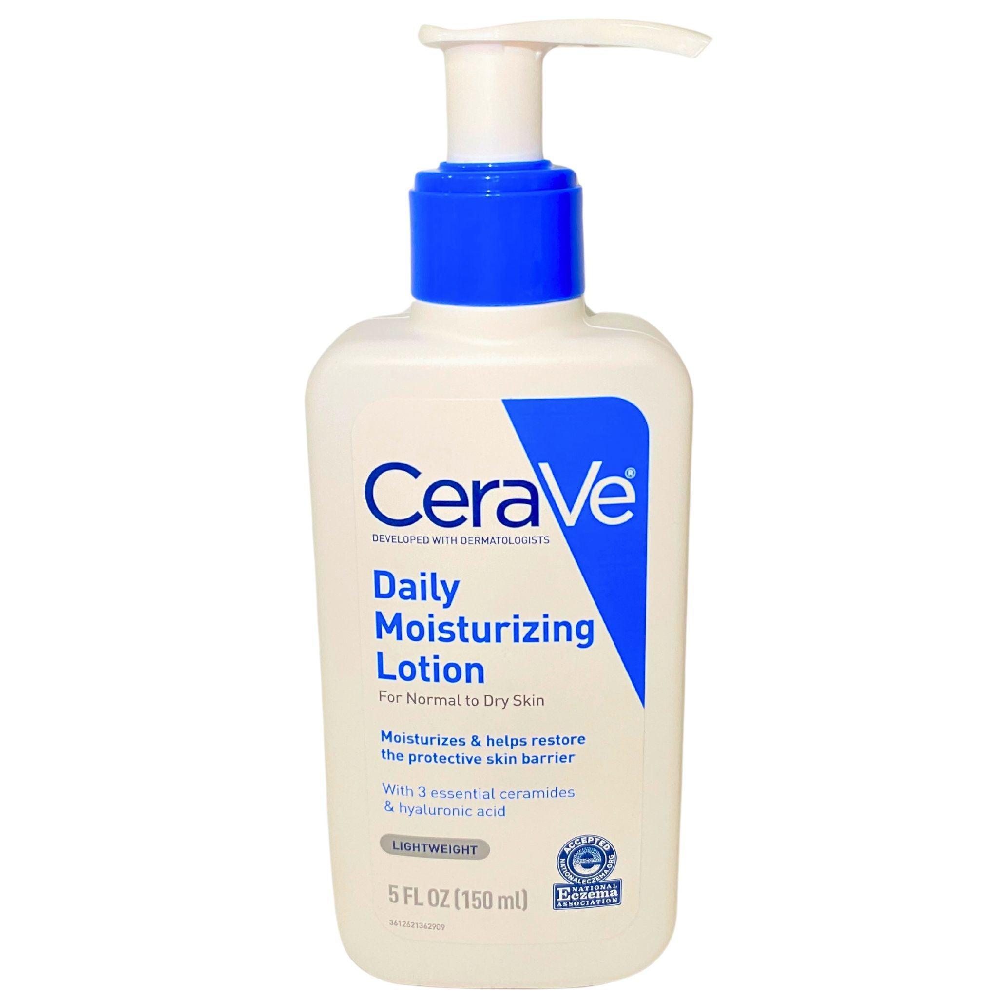 CeraVe Daily Moisturizing Lotion for Dry Skin - 5oz Bottle (Pack of 36) | Fragrance-Free & Non-Comedogenic | Perfect for Face & Body Hydration | Home, Office & Travel Use