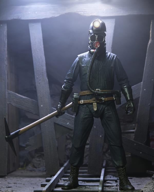 My Bloody Valentine Ultimate Miner Action Figure - Collectible Horror Toy for Fans, Perfect for Display & Halloween Decor