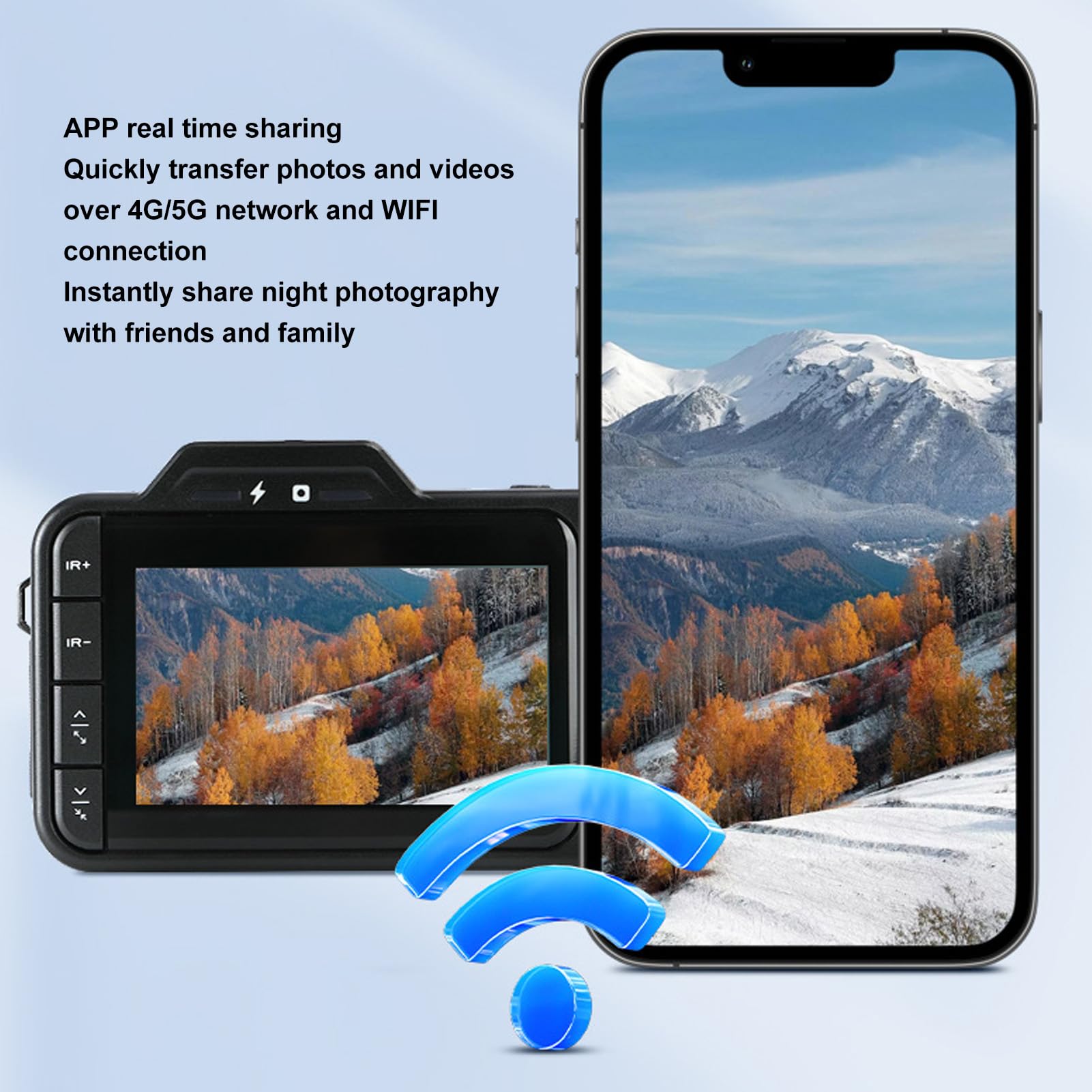 5K Digital Camera 50MP Vlogging Camera with 50X Zoom, 4 Inch LCD Screen, Night Vision & Anti-Shake - Compact Travel Camera for YouTube, TikTok & Outdoor Adventures