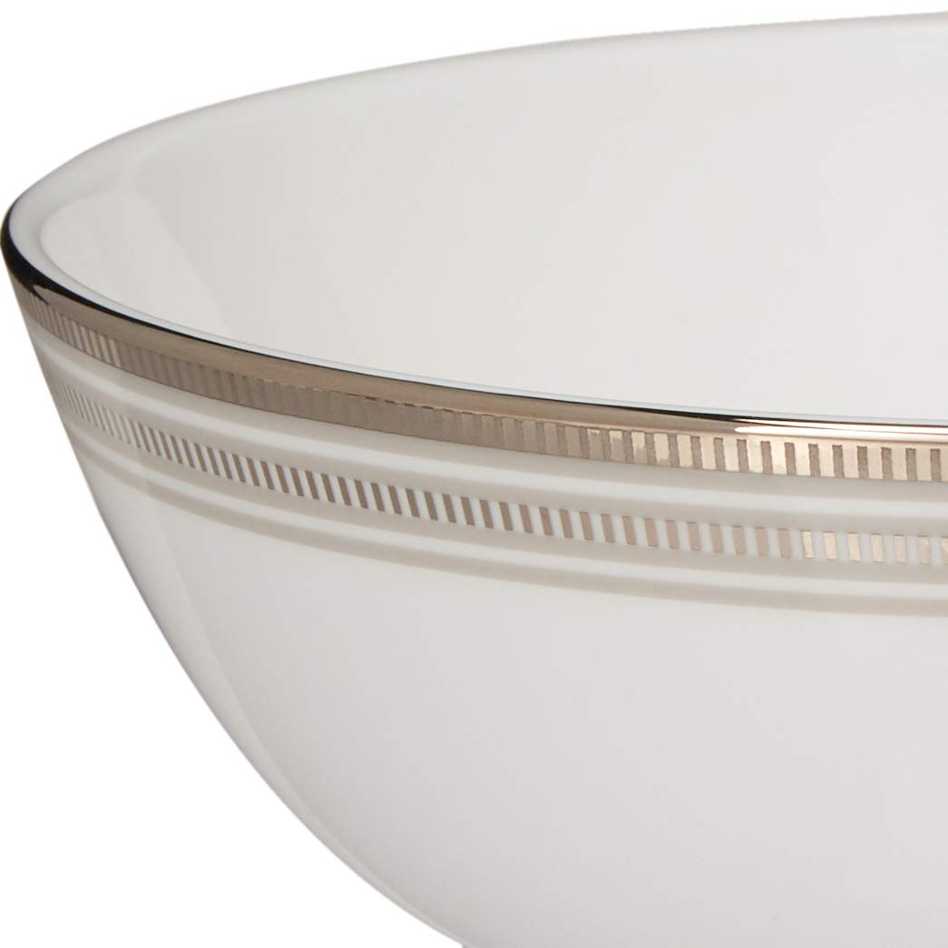 Kate Spade New York Palmetto Bay Soup & Cereal Bowl Set - Elegant Floral Design Ceramic Bowls for Breakfast, Soup, Salad, Ice Cream - Perfect for Dining, Kitchen, Gifts & Home Decor