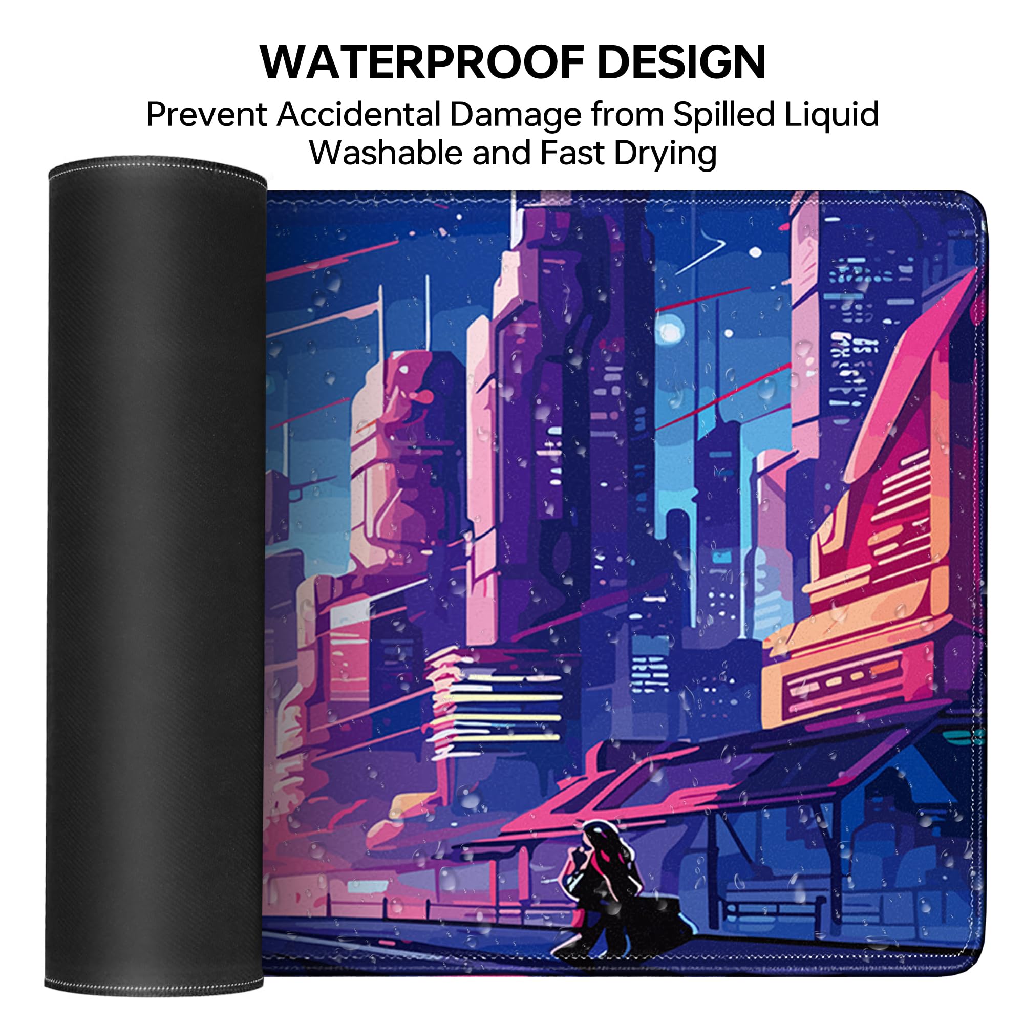 Cyberpunk XL Gaming Mouse Pad - 31.5