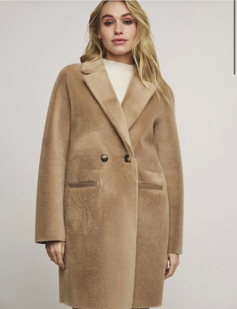 Ivon Reversible Coat in Twig - Women's Lightweight Double-Sided Jacket for Fall & Winter | Perfect for Outdoor Activities, Travel & Casual Wear