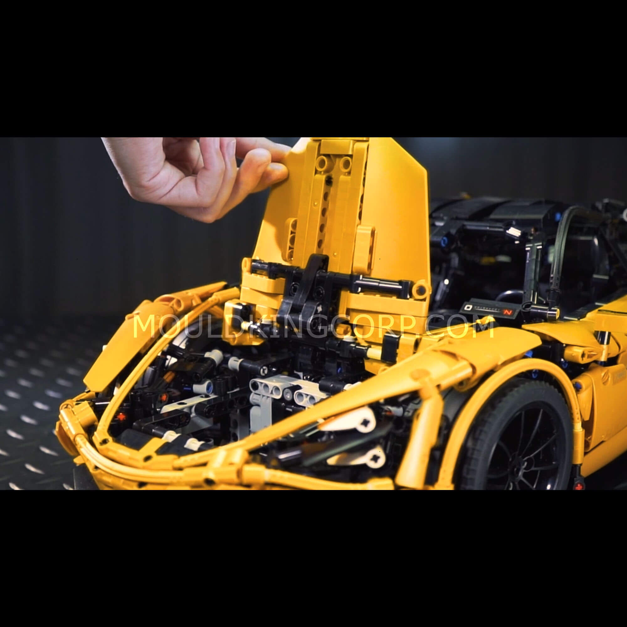 Mould King 13145S 720S Spider Sports Car Remote Control Building Blocks Set - 3,149 PCS STEM Toy for Adults & Kids | Perfect for Birthday Gifts, Collectors Display, and RC Car Racing Fun
