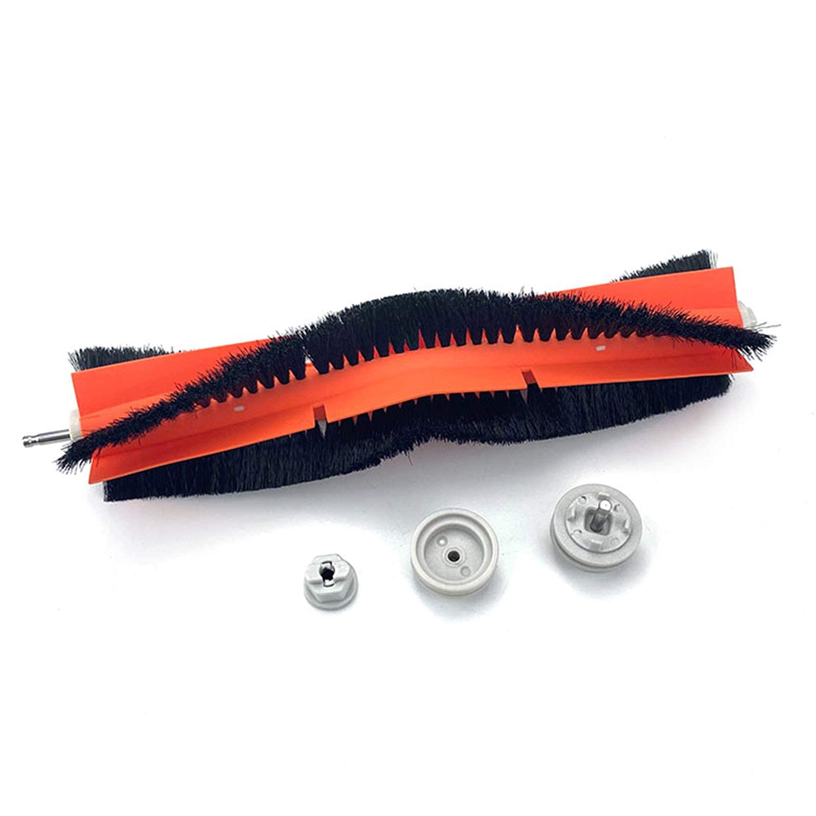 Ubersweet® Replacement Side Brushes & Main Brush with Cylinder Comb for 1C Vacuum Cleaner - Compatible with Robot Vacuums for Pet Hair, Hard Floors & Carpets