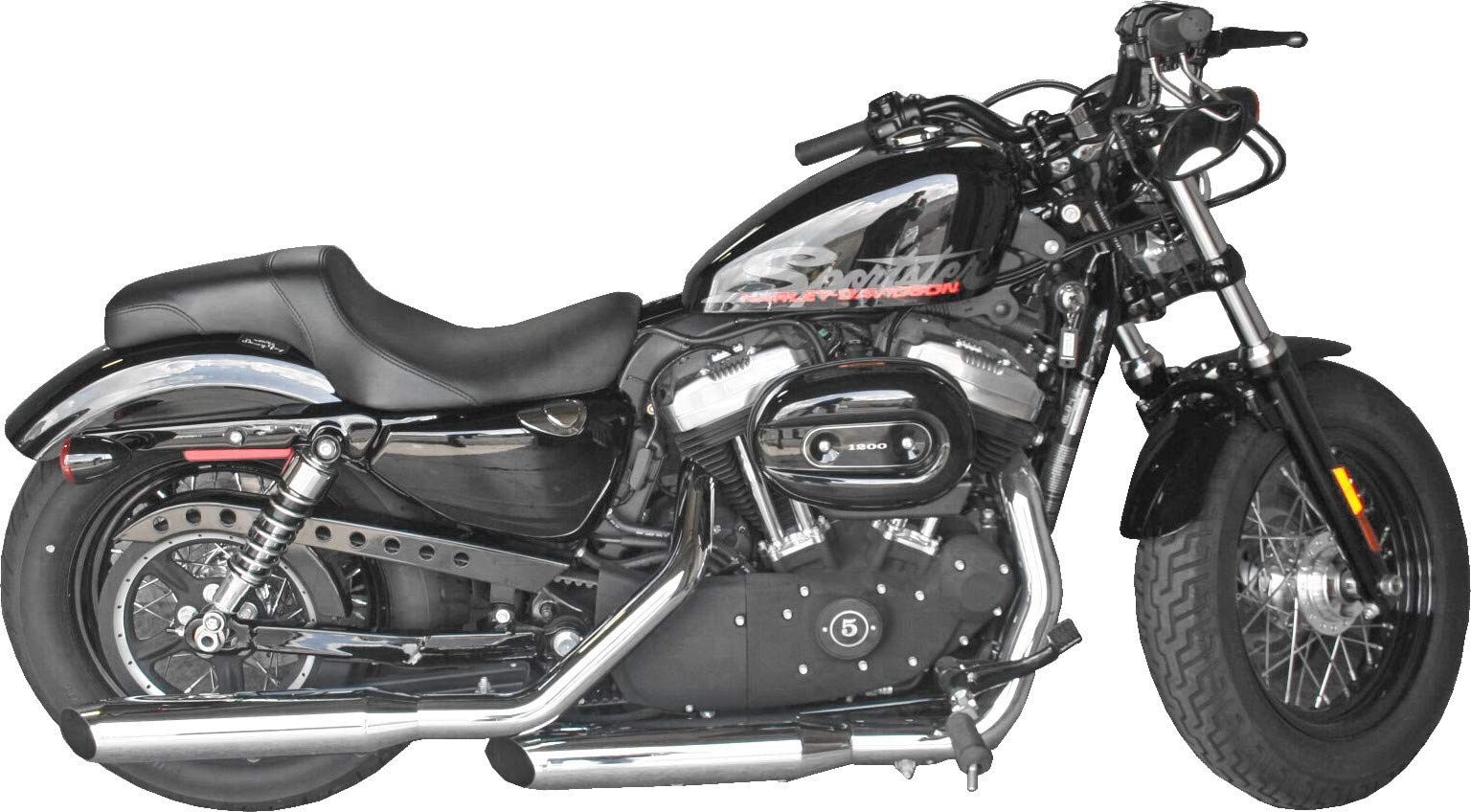 DANNY GRAY 19-708 Solo Seat - Premium Motorcycle Seat for Harley Davidson, Comfortable & Durable - Perfect for Long Rides & Cruising