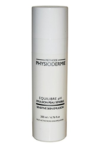 Physiodermie Sensitive Skin Emulsion 200ml (6.76 fl.oz) - Hydrating Face Moisturizer for Dry & Sensitive Skin - Salon Fresh Formula - Perfect for Daily Skincare Routine & Post-Treatment Care
