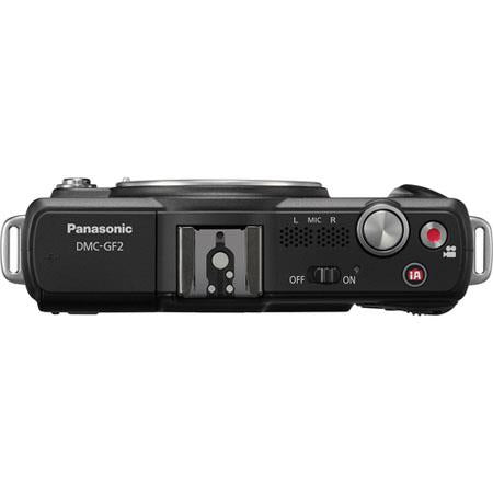 Panasonic Lumix DMC GF2 Mirrorless Digital Camera Body - 12.1MP, Micro Four Thirds System, HD Video, Compact & Lightweight for Travel, Vlogging & Street Photography