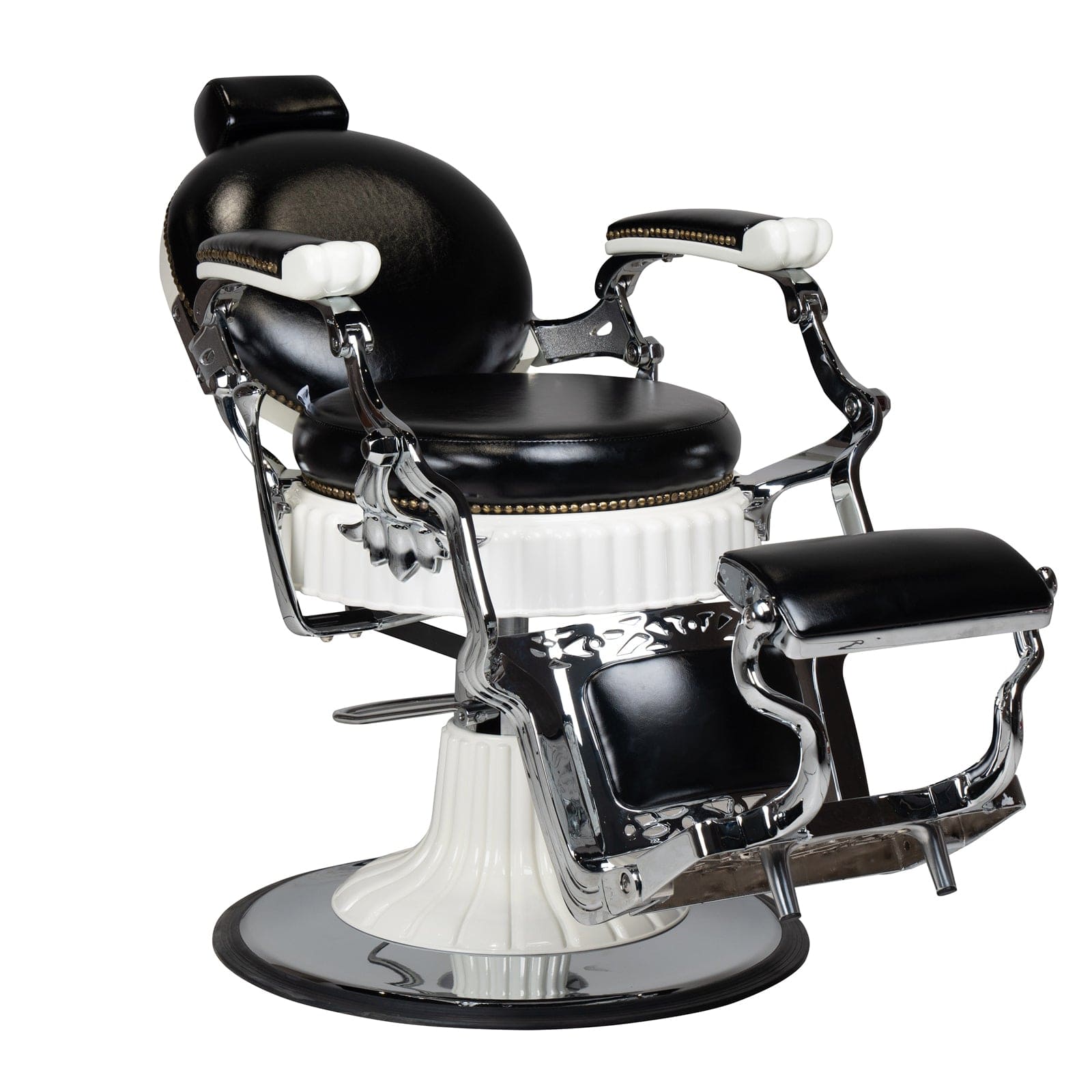 Franklin Barber Chair - Professional Salon Styling Chair for Haircuts & Shaves | Perfect for Barbershops & Home Grooming