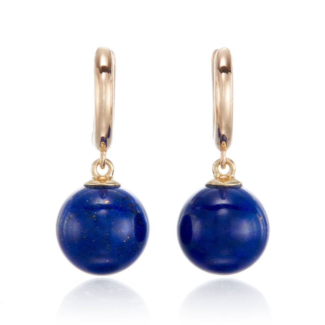 Lapis Lazuli Soho Earrings - Elegant Blue Gemstone Jewelry for Women | Perfect for Parties, Weddings & Everyday Wear