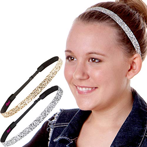Bling Glitter Skinny Gold & Silver