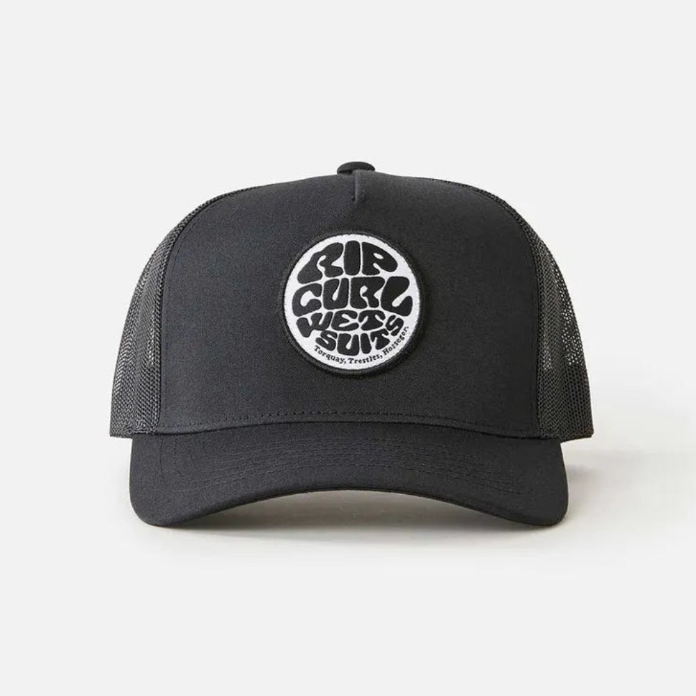 Rip Curl Men's Wetsuit Icon Trucker Hat - Surfing, Beach & Outdoor Adventure Cap for Water Sports Enthusiasts