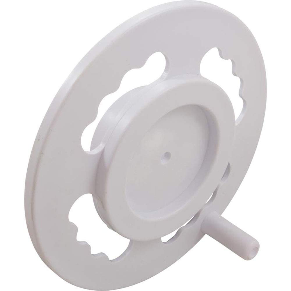 Champlain White Solar Reel Handle BUL1001 - Durable Garden Hose Reel with Solar Power for Easy Watering | Perfect for Lawn Care, Gardening & Outdoor Watering Systems
