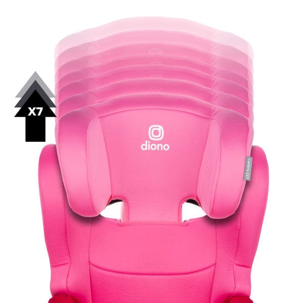 Diono Cambria 2XT 2-in-1 Convertible High Back to Backless XL Booster Car Seat for Big Kids - Safe & Comfortable for Travel, School, and Road Trips