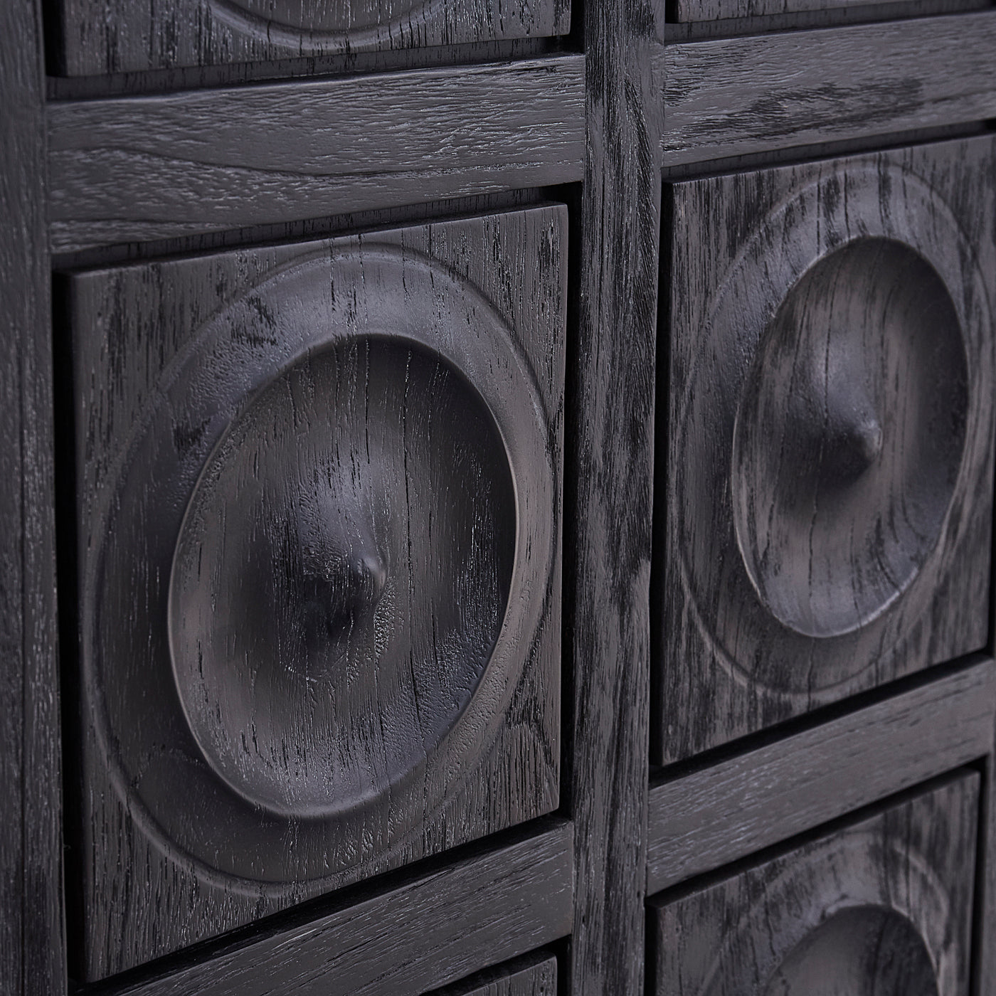 Antwerp Circles Cabinet - Modern Storage Solution for Living Room, Bedroom & Office - Stylish & Functional Home Decor