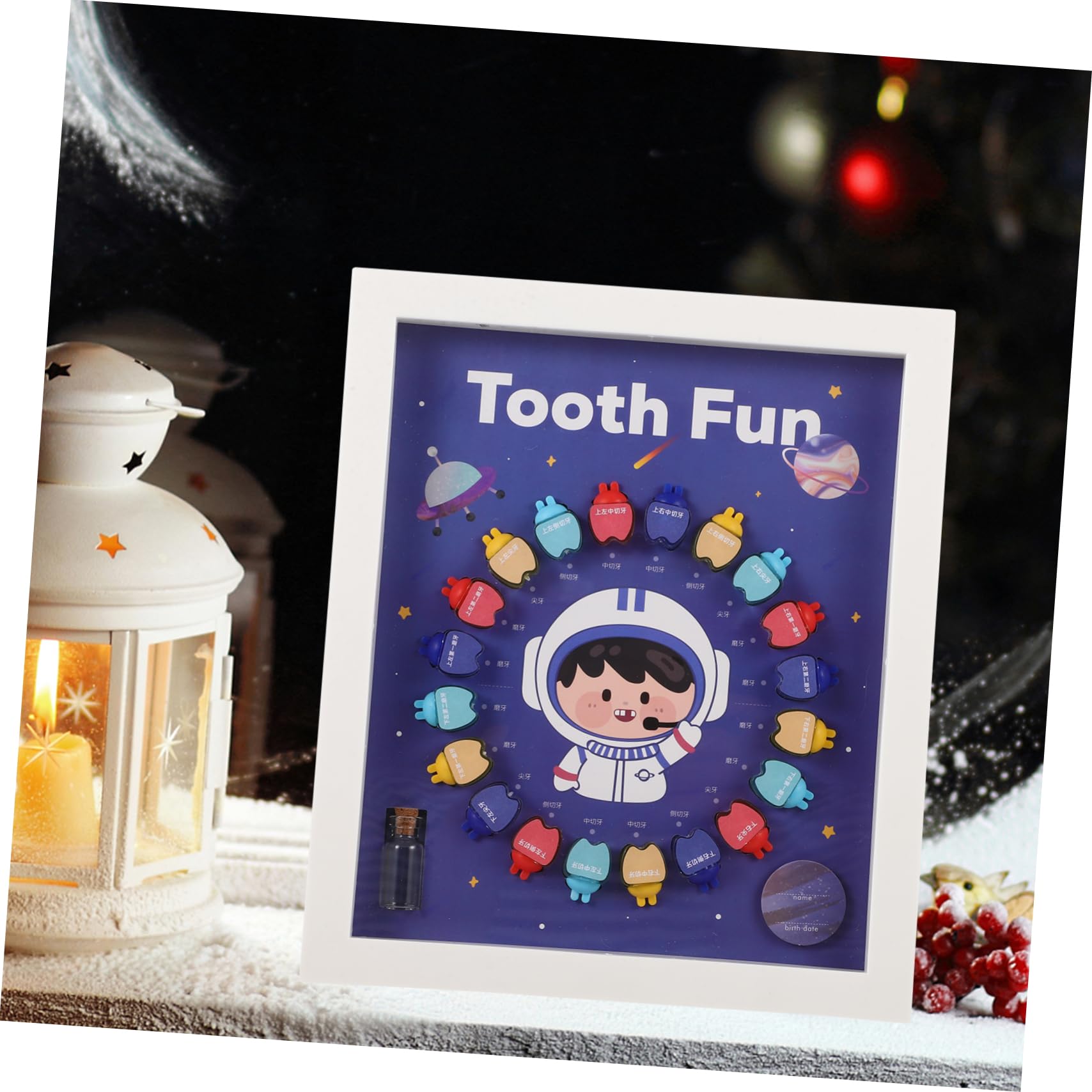 Totority Kids Tooth Storage Box - Durable Plastic Tooth Holder & Organizer for Baby Teeth Keepsake - Perfect for First Lost Tooth, Tooth Fairy Gifts, and Childhood Memorabilia