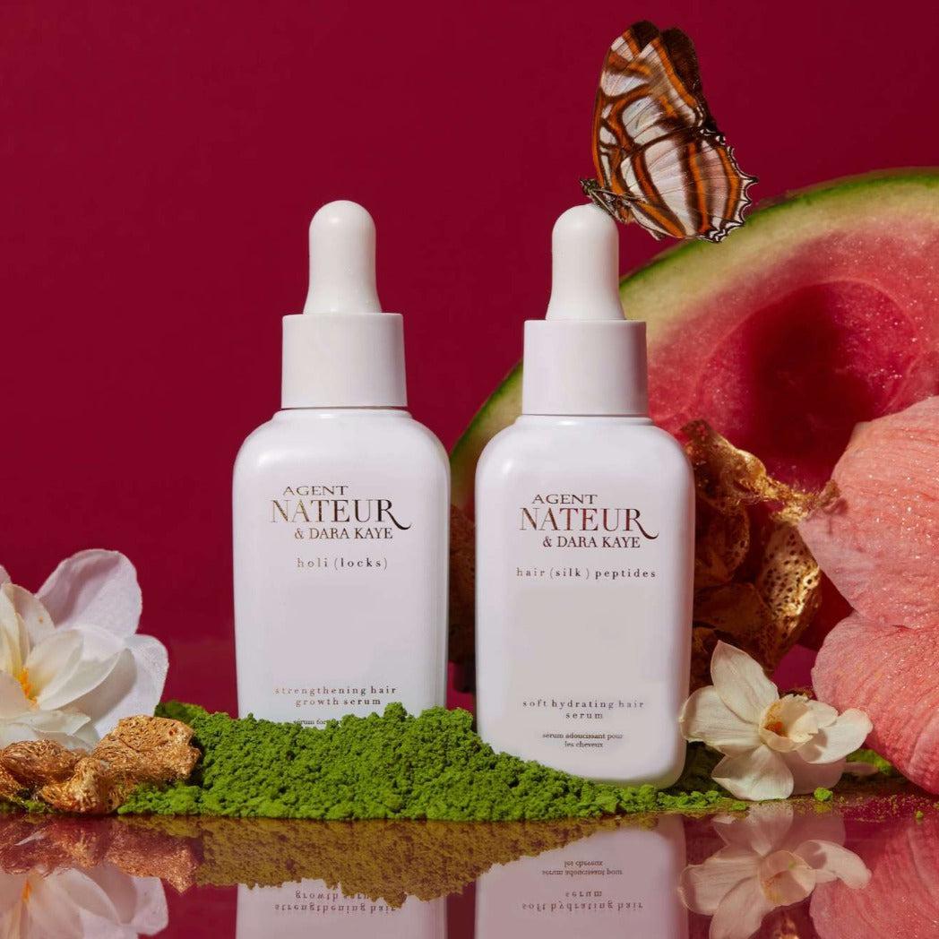 Silk Peptide Hydrating Hair Serum for Dry & Damaged Hair - Nourishing & Repairing Treatment for Smooth, Shiny Hair at Home or Salon