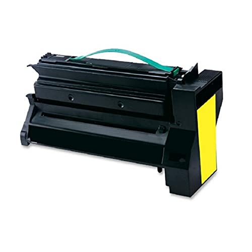 Lexmark C780DN/C780DTN/C782DN/C782DTN/C782N/X780/X782E-MFP Compatible Yellow High Yield Toner Cartridge - 10,000 Page Yield (C780A2YG) | Replacement for Office & Home Printing Needs