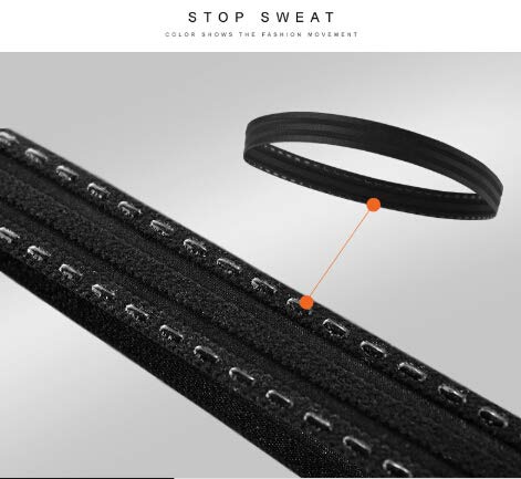 Non-Slip Elastic Sports Headband for Women & Men - Soft Slim Absorbent Sweatband with Silicone Grip - Workout, Fitness, Running, Yoga, Tennis, Basketball, Gym & Dance Accessories - Stay Secure During Intense Exercise & Active Lifestyles