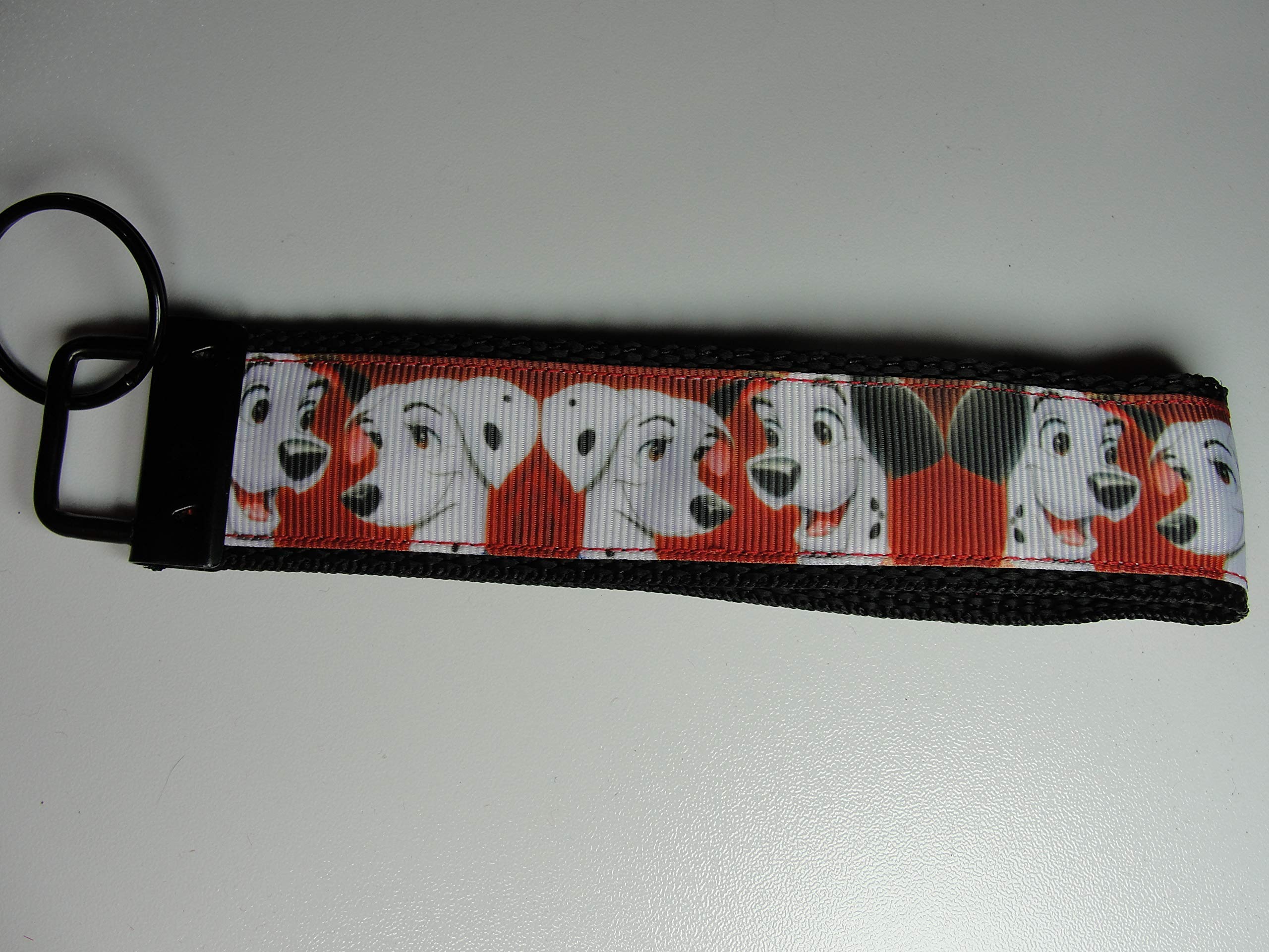 Perdita and Pongo 101 Dalmatians Dog Keychain - Cute Disney Key Fob for Purse, Wallet or Backpack | Perfect Gift for Disney Fans and Dog Lovers