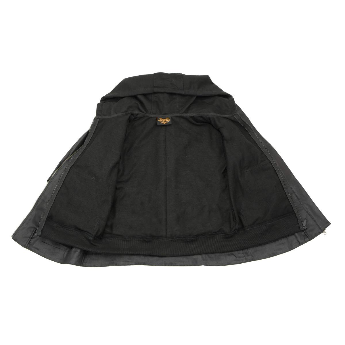 Milwaukee Leather MPL2745 Women's Black Zipper Front Jacket with Removable Hood & Full Sleeves | Stylish Motorcycle Riding Jacket for Women | Perfect for Biking, Outdoor Adventures & Casual Wear