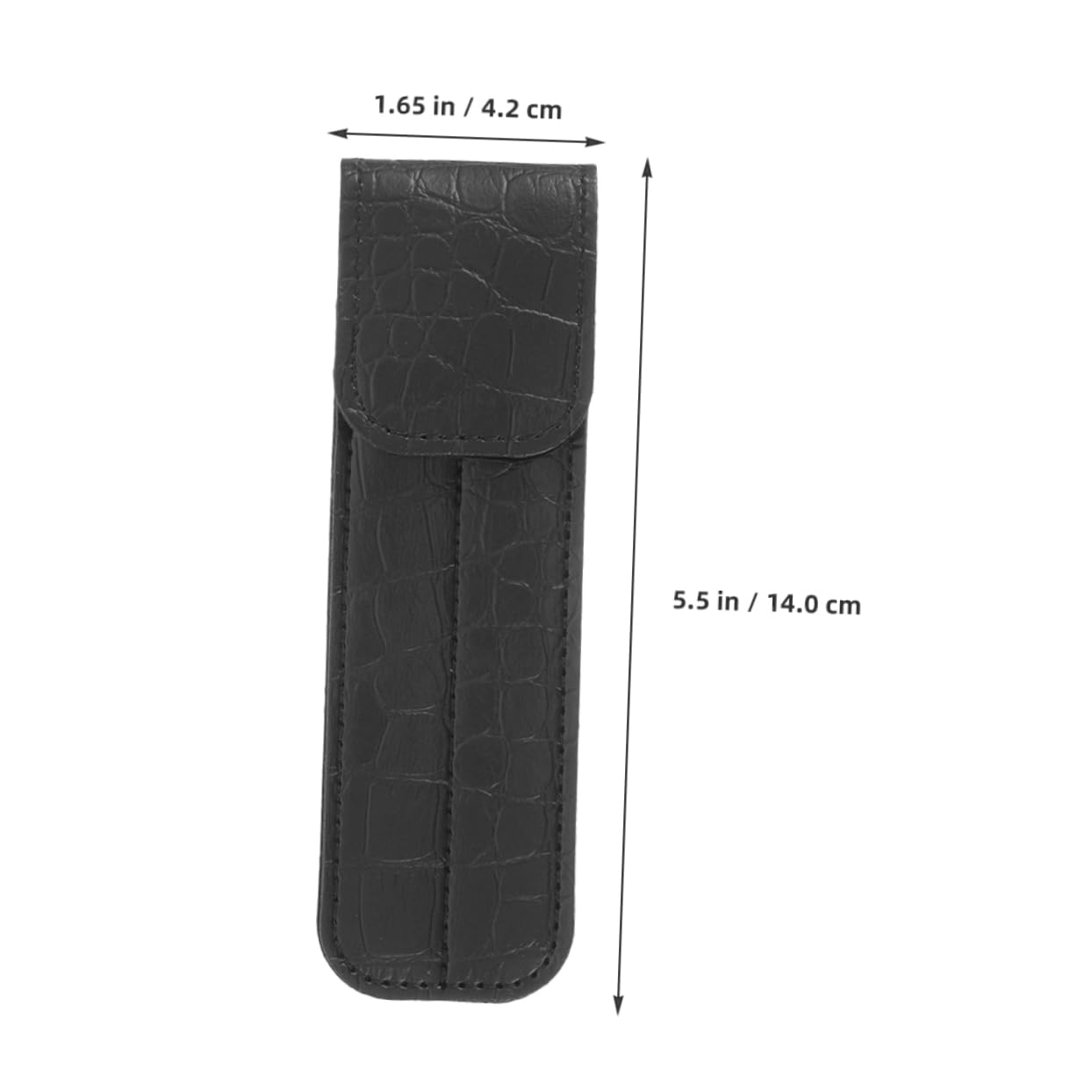 Premium 2-Pack PU Leather Eyelash Extension Tweezers Holder with Magnetic Closure - Safe Storage Pouch for Lash Artists & Beauty Professionals - Perfect for Salon, Travel, and Home Organization