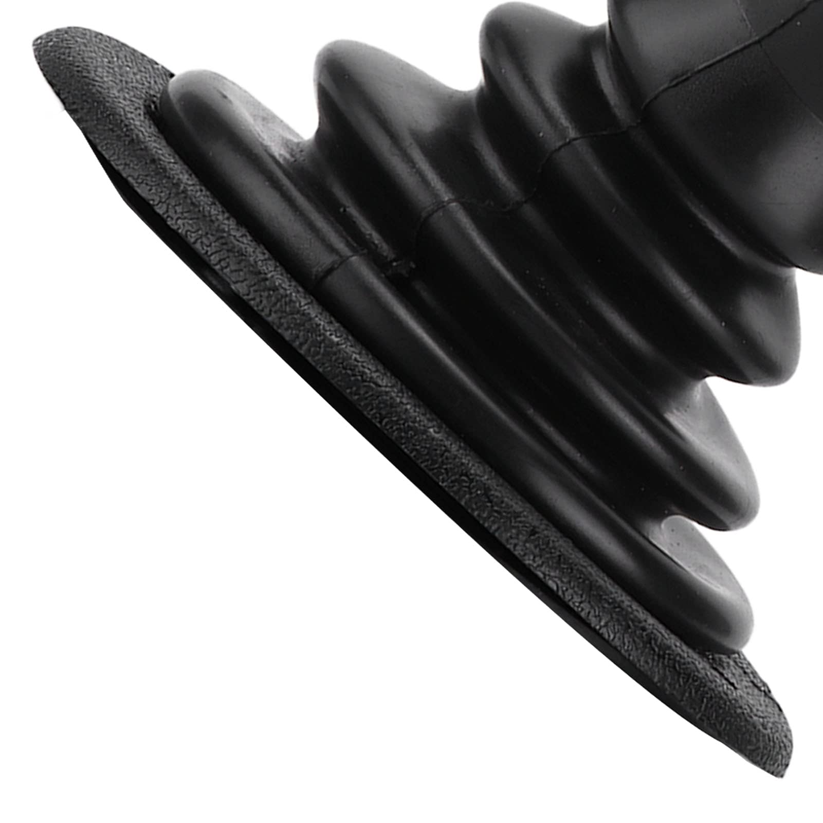 Shift Cable Bellows Kit - Black Rubber & Plastic Protective Boot for Marine Steering, Cars, Boats & Yachts | Durable Shift Cable Cover for Smooth Gear Shifting in Harsh Conditions
