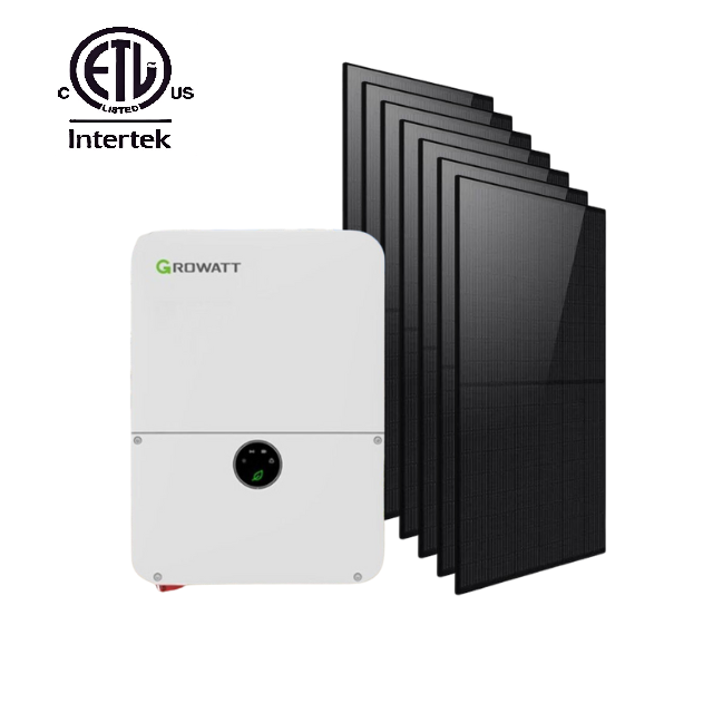 11.4 kW Grid-Tied Solar Panel Kit with 13,200W Solar Panels - Complete Home Solar Power System for Energy Savings & Off-Grid Living
