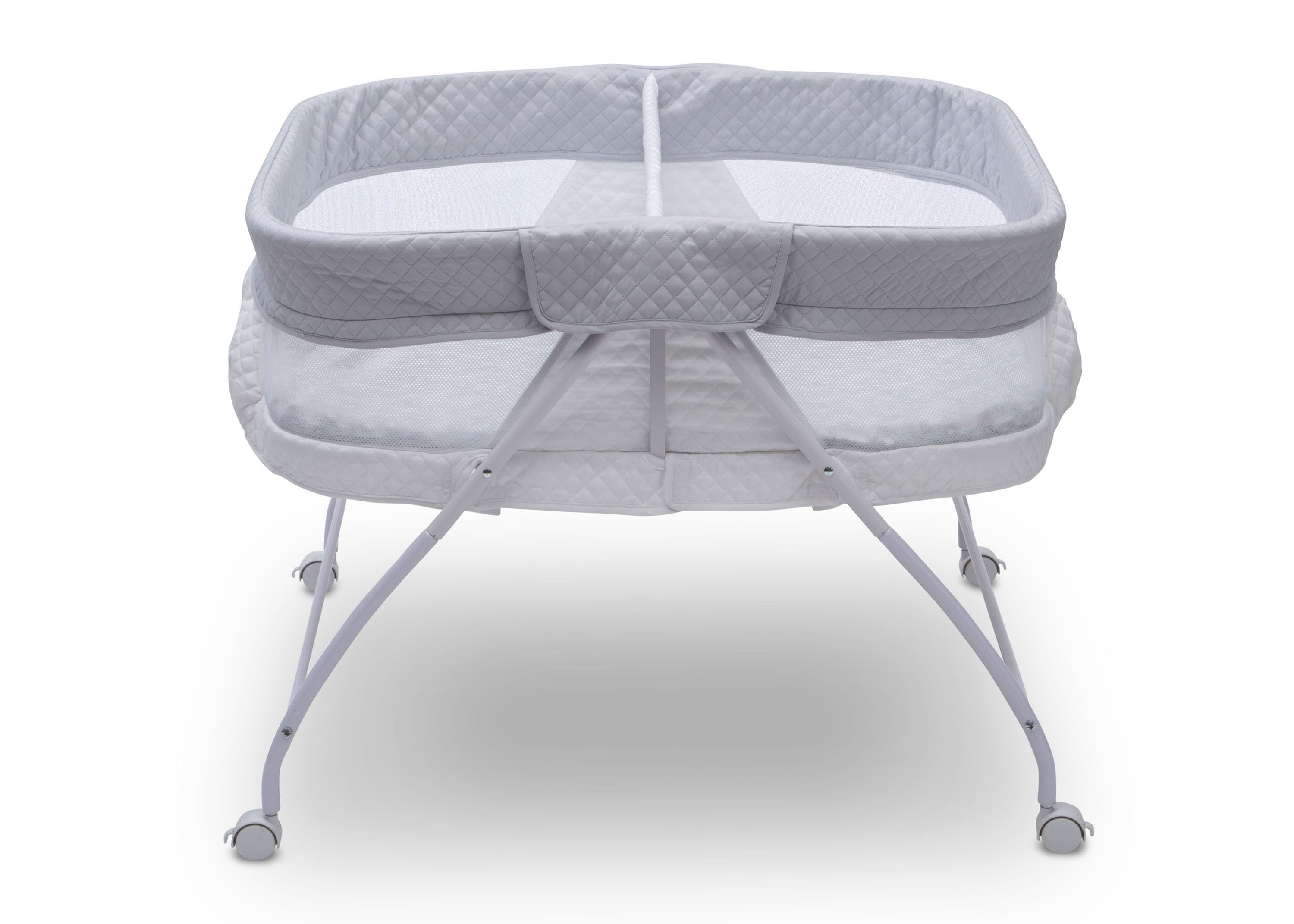 Twin EZ Fold Ultra Compact Double Bassinet - Portable Baby Crib for Twins - Perfect for Travel, Nursery & Small Spaces