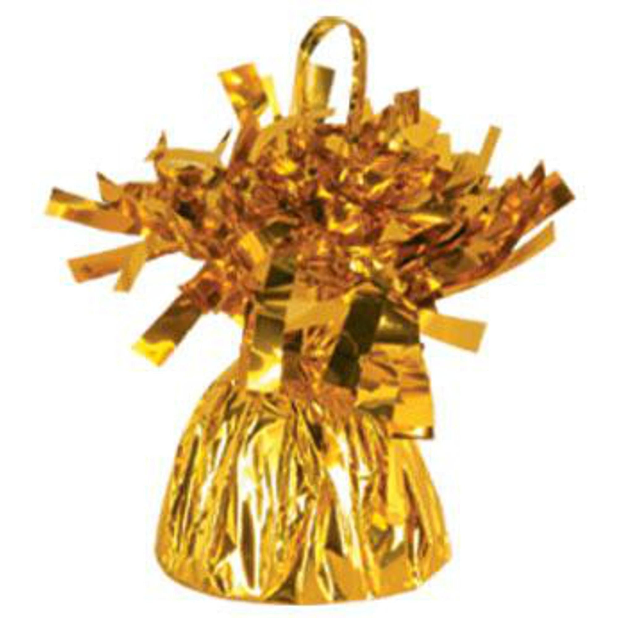 Elegant Gold Foil Balloon Weight - Durable Anchor for Party Balloons | Perfect for Birthday, Wedding & Baby Shower Decorations