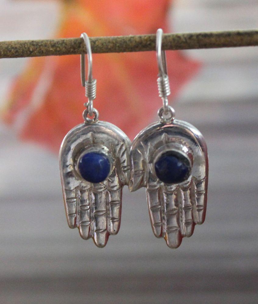 Hamsa Earrings for Women - Hand of Fatima Dangle Earrings, Boho Chic Jewelry for Everyday Wear, Gift for Her | Perfect for Parties, Weddings, and Spiritual Protection