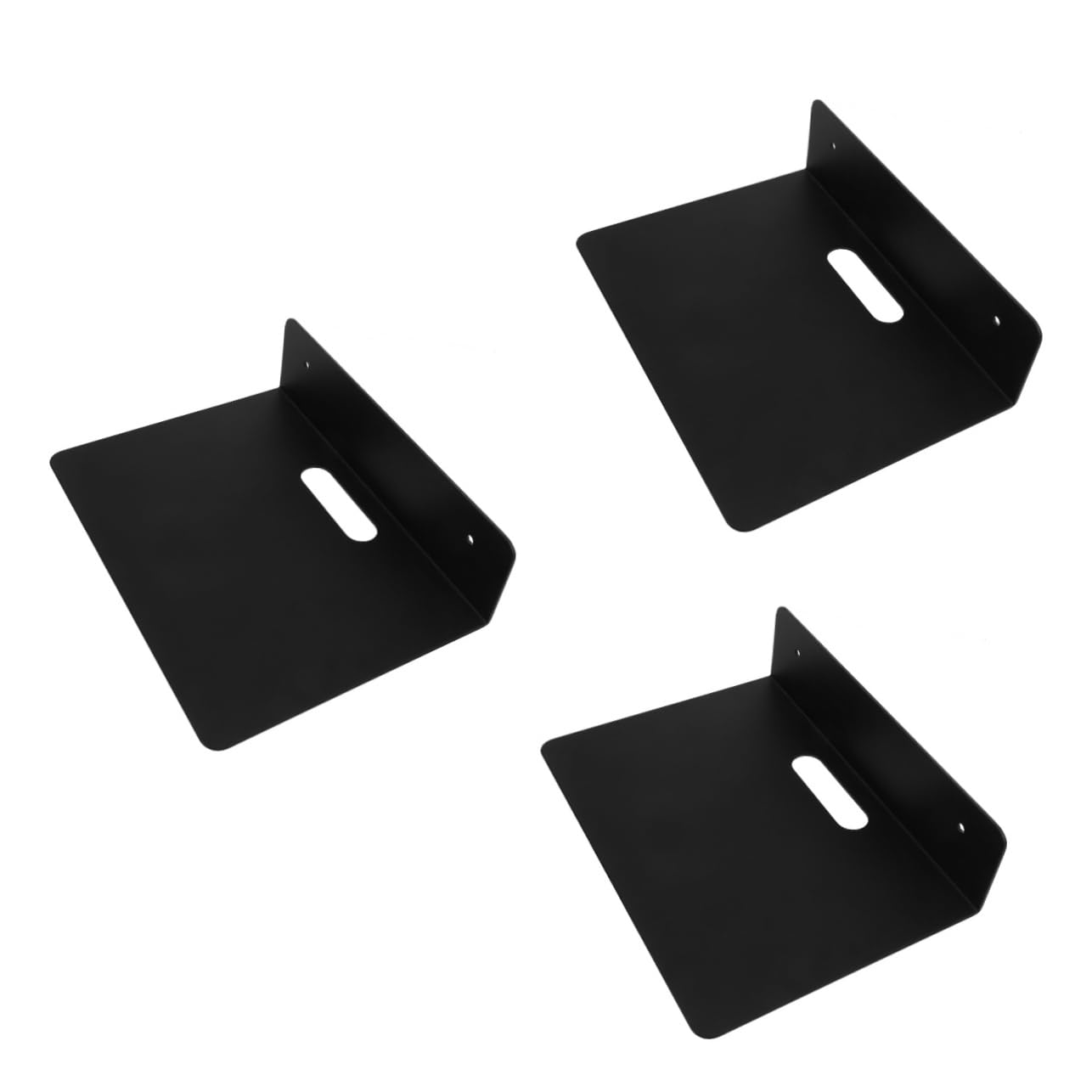 Operitacx 3-Piece Wall Mount Bracket Set for Projector, Camera, Router & DVD Shelf - Universal Adjustable Mounting Solution for Living Room, Office & Home Theater Organization