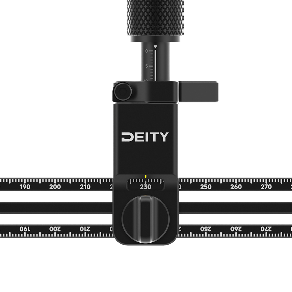 AMB1 Adjustable Mounting Bar for Stereo Microphones & Antennas - Perfect for Podcasting, Broadcasting & Field Recording (Universal Studio & Outdoor Use)