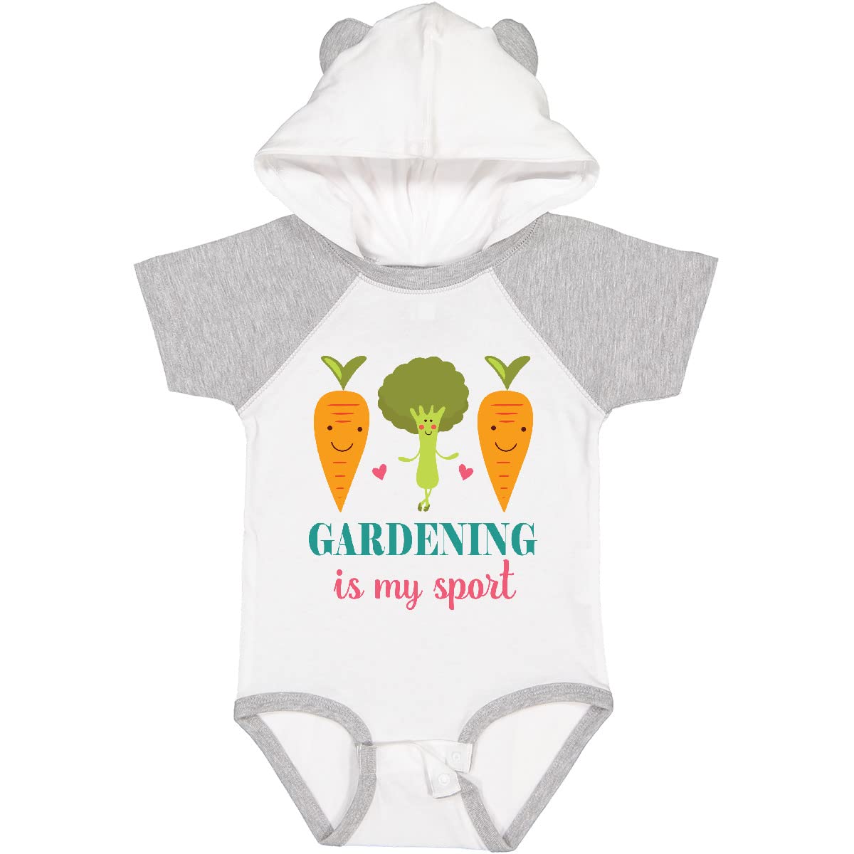 Inktastic Gardening is My Sport Baby Bodysuit - Cute Organic Cotton Onesie for Infant Gardeners, Perfect for Outdoor Play, Gardening Activities & Baby Photo Shoots